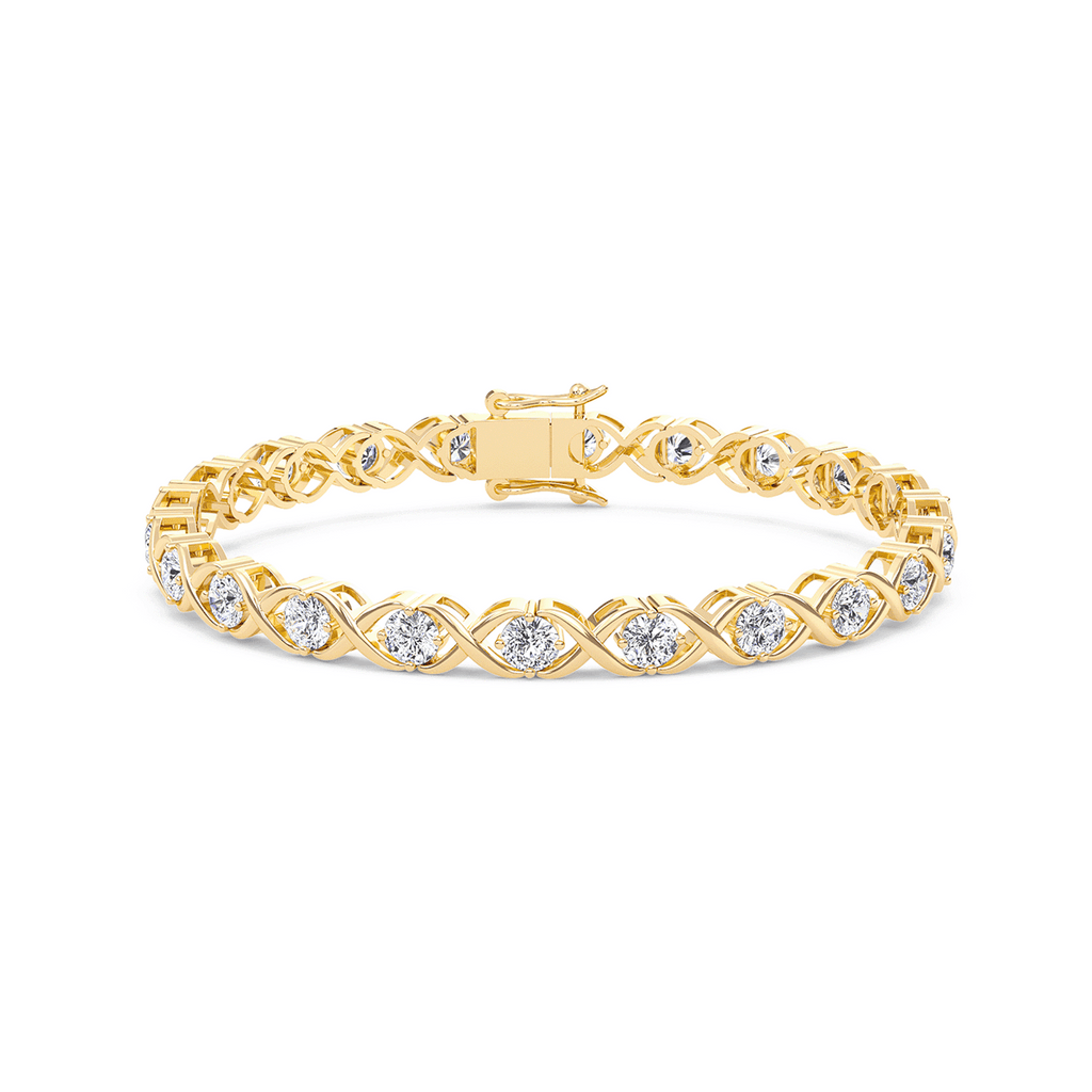 Crossfire Diamond Bracelet
