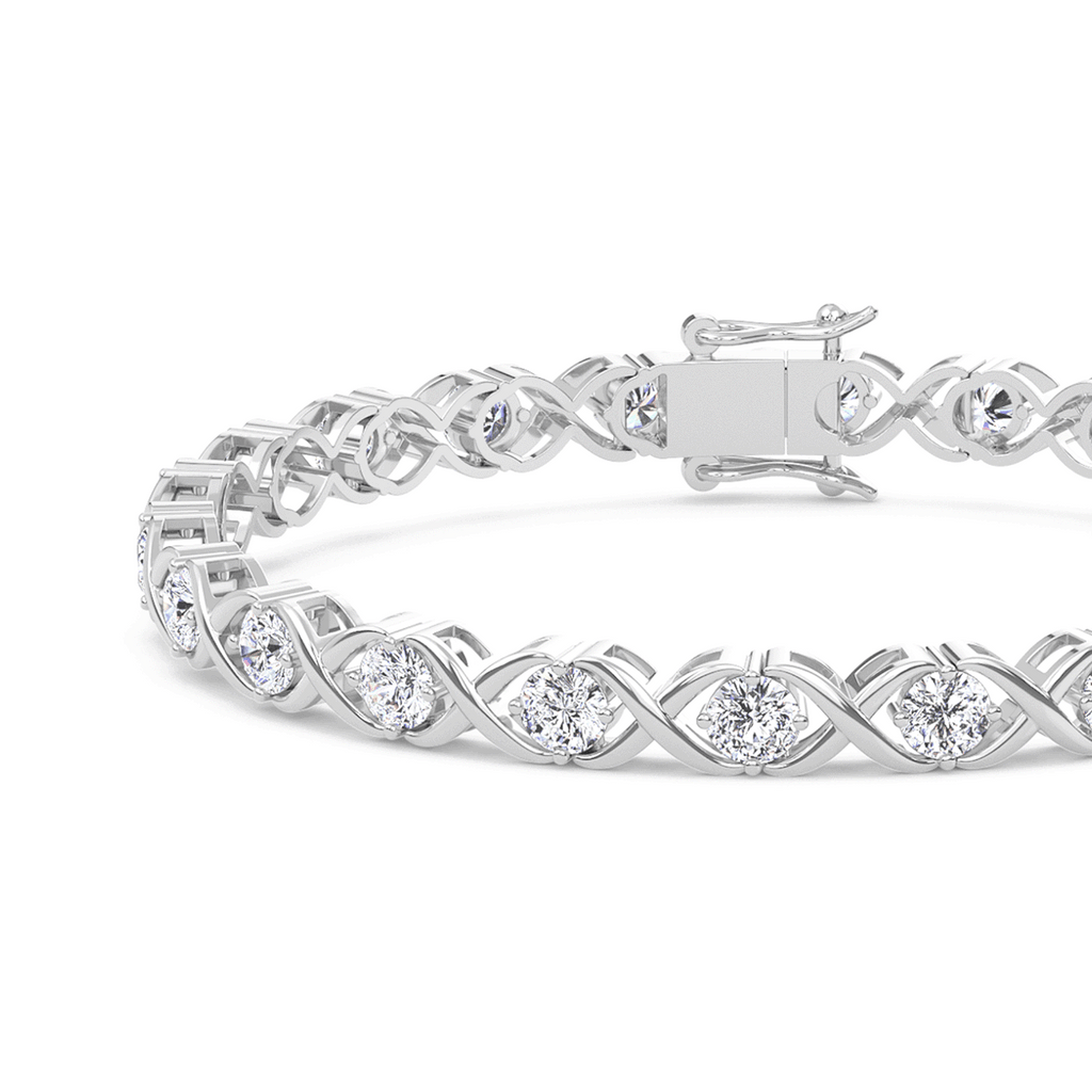 Crossfire Diamond Bracelet