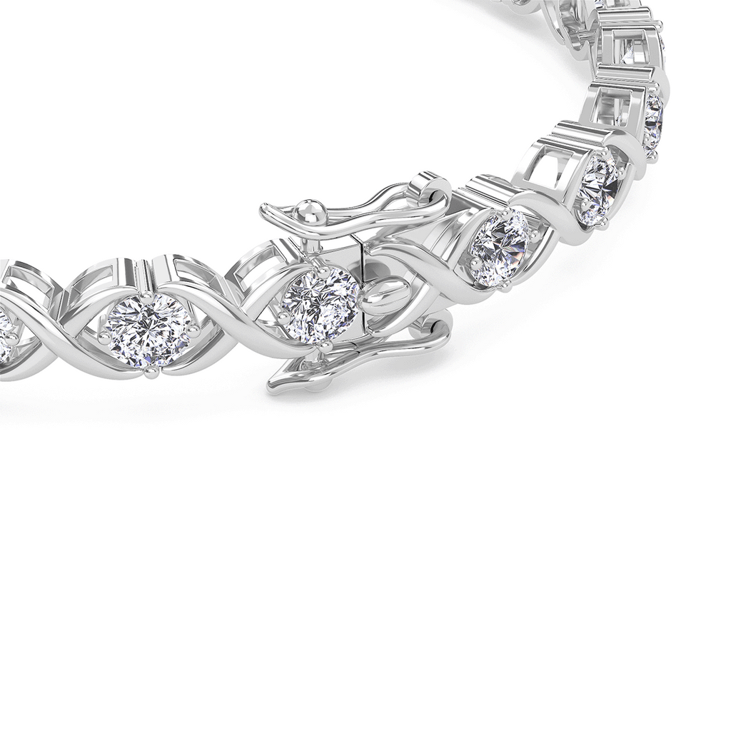 Crossfire Diamond Bracelet