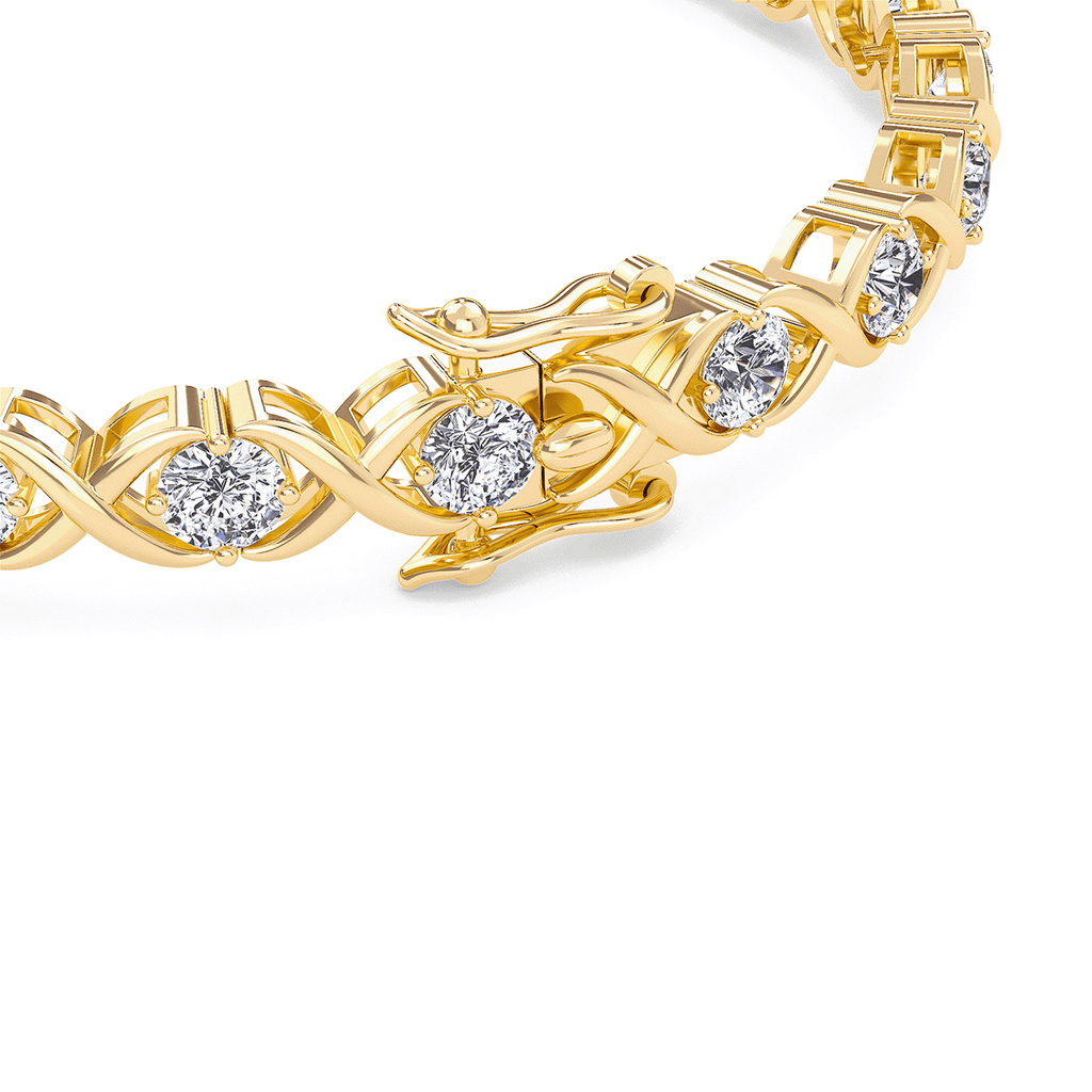 Crossfire Diamond Bracelet