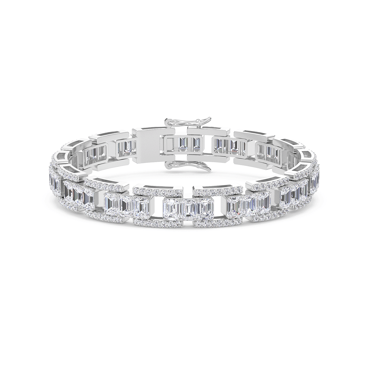 The Diamond Interlink Bracelet