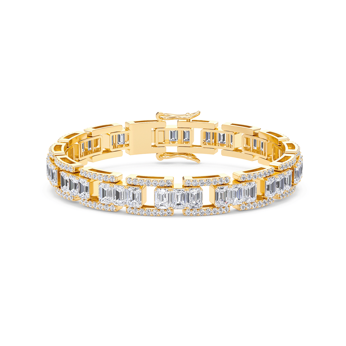 The Diamond Interlink Bracelet