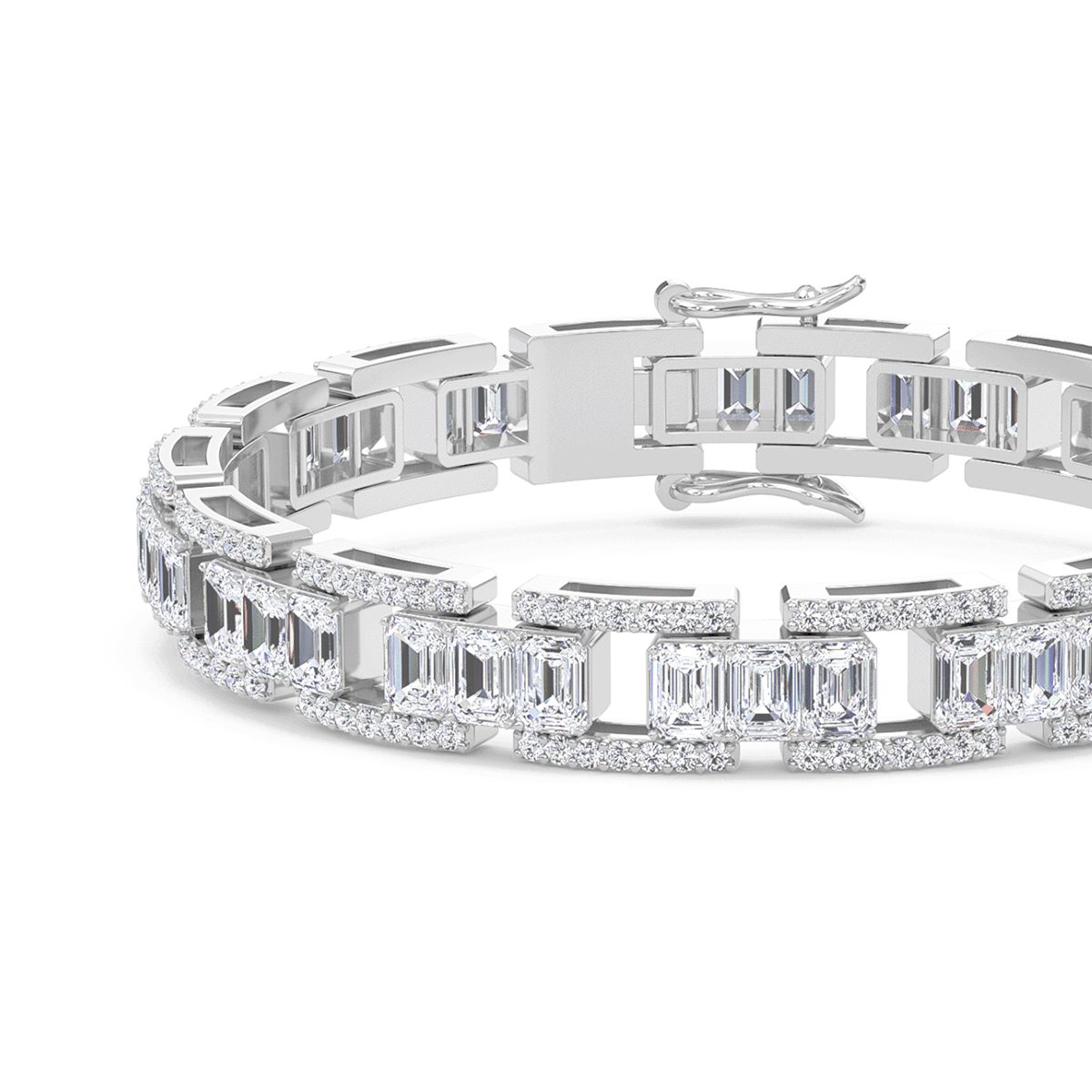 The Diamond Interlink Bracelet