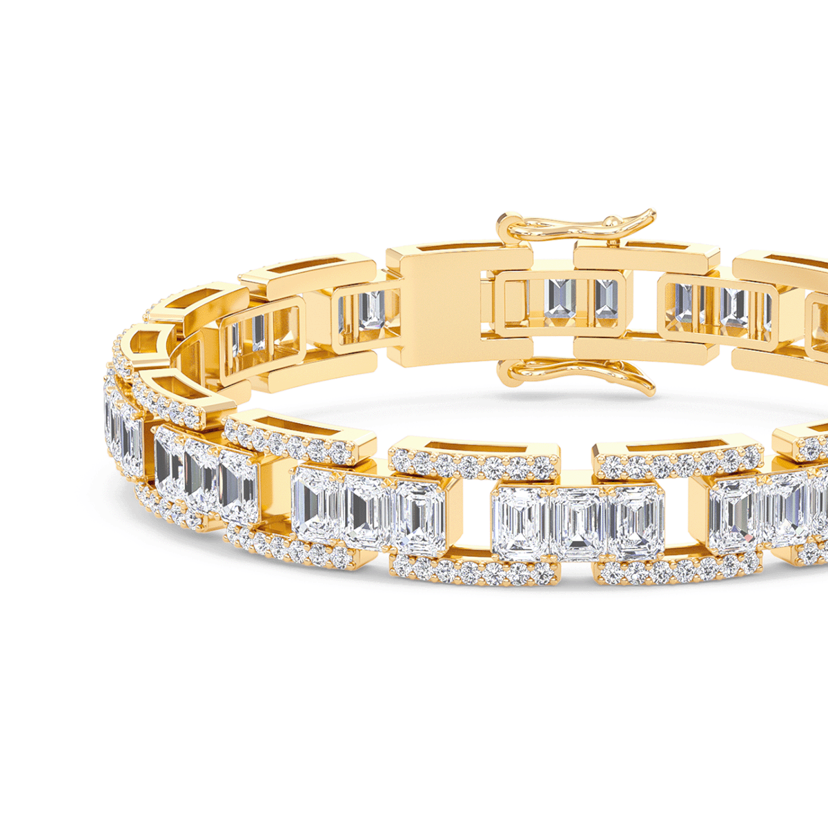 The Diamond Interlink Bracelet