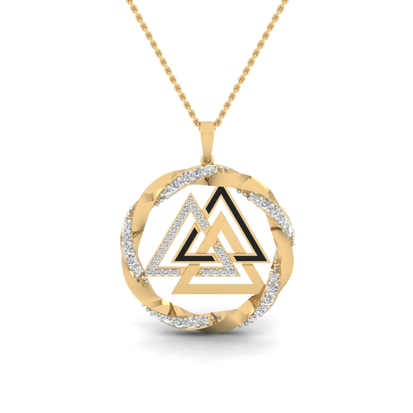 The Odin Valknut Pendant