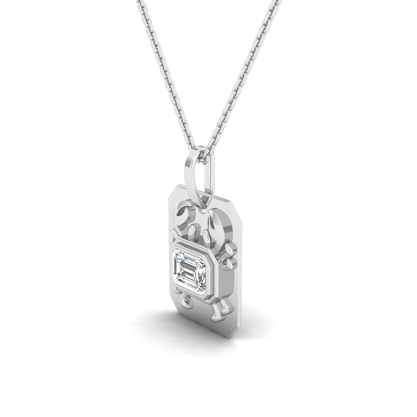 Cancer Emerald Crab Pendant