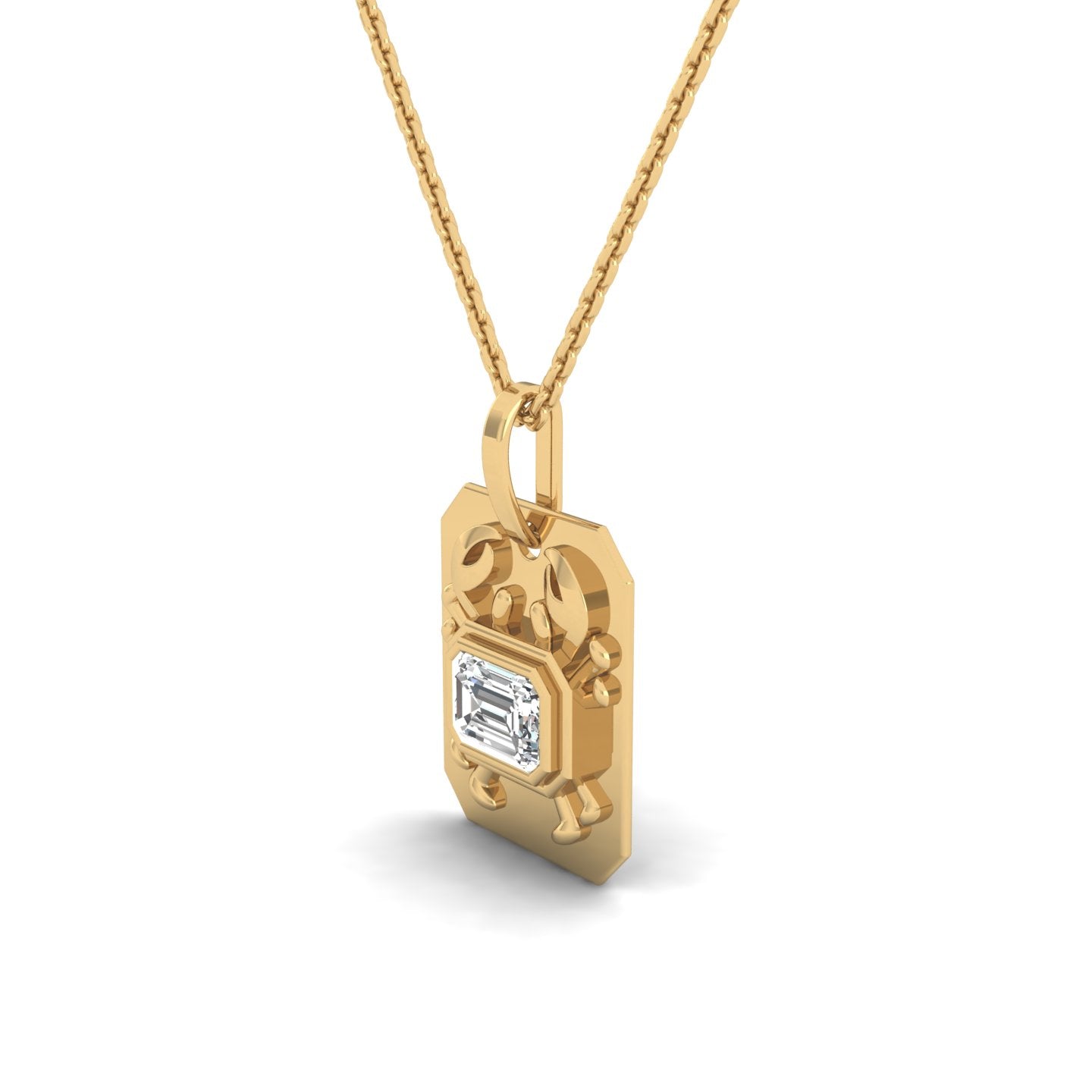 Cancer Emerald Crab Pendant