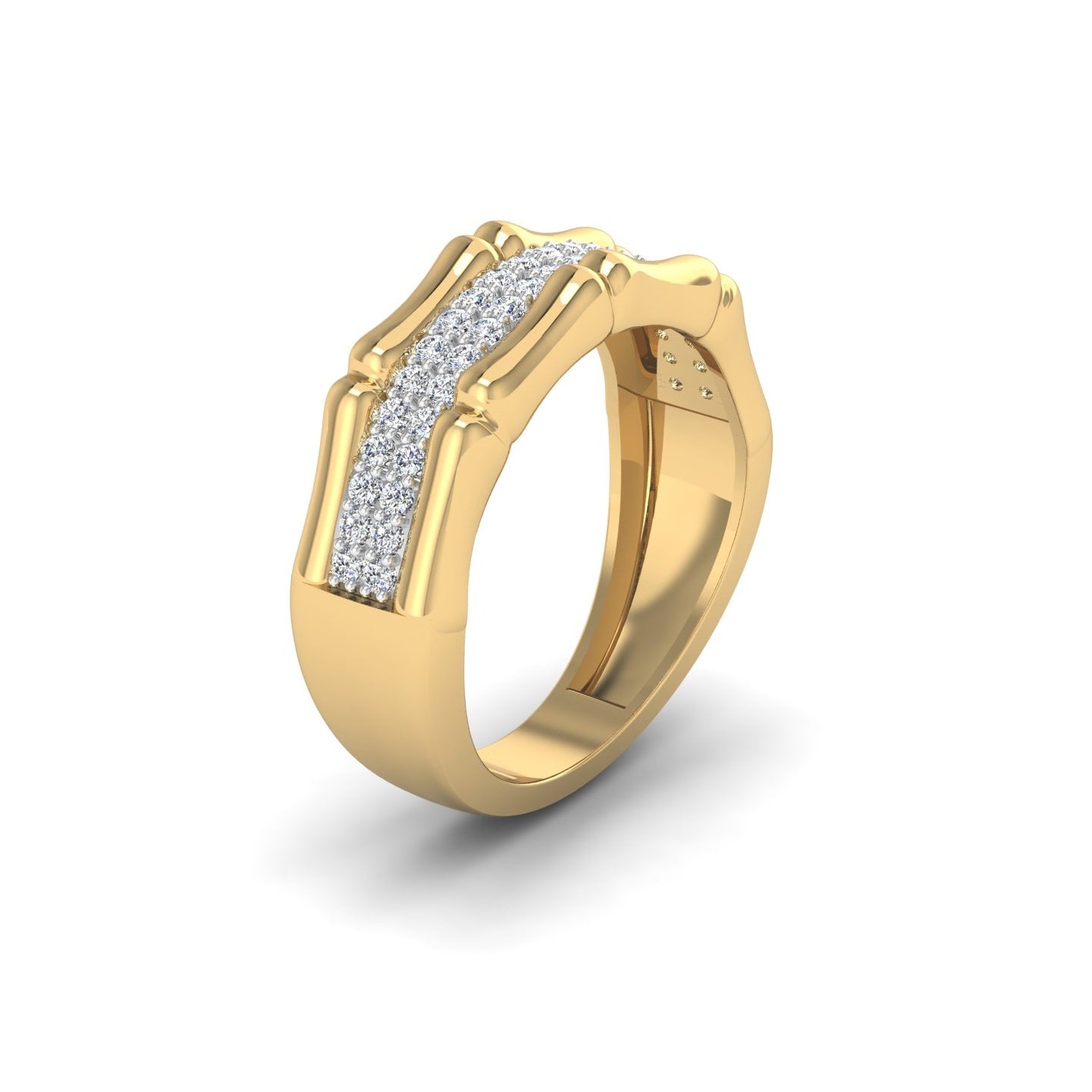Bamboo Groove Ring