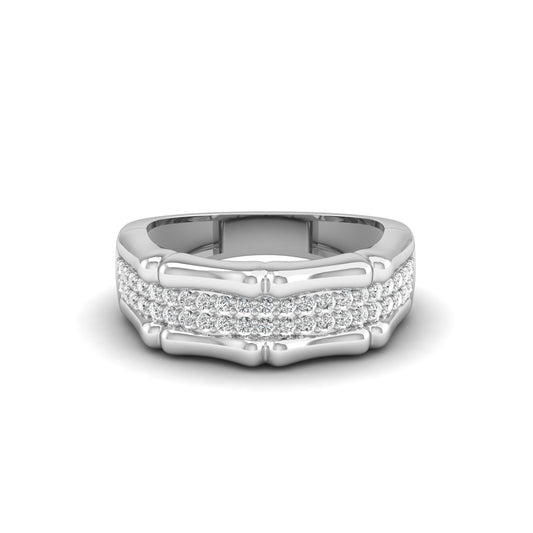 Bamboo Groove Ring