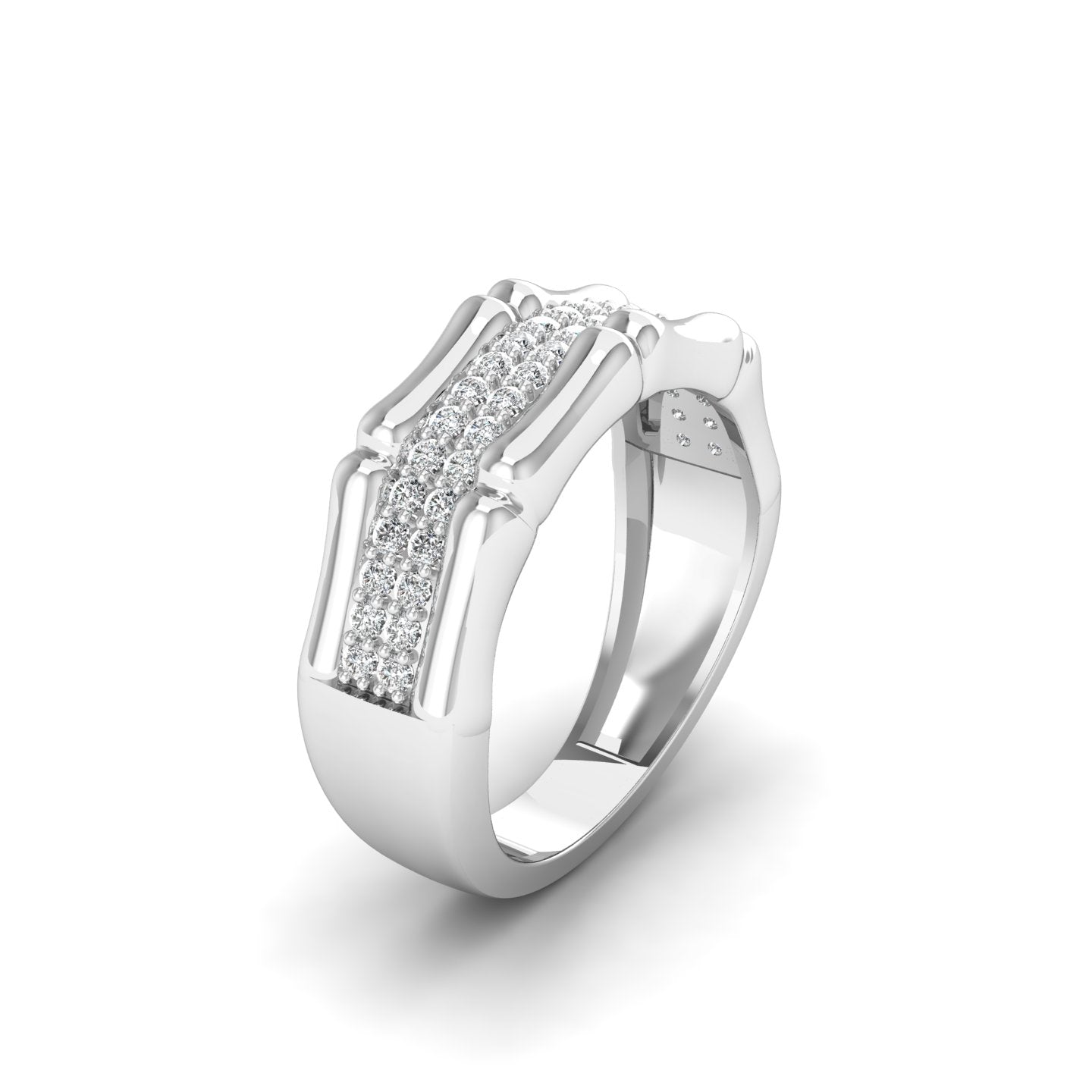 Bamboo Groove Ring