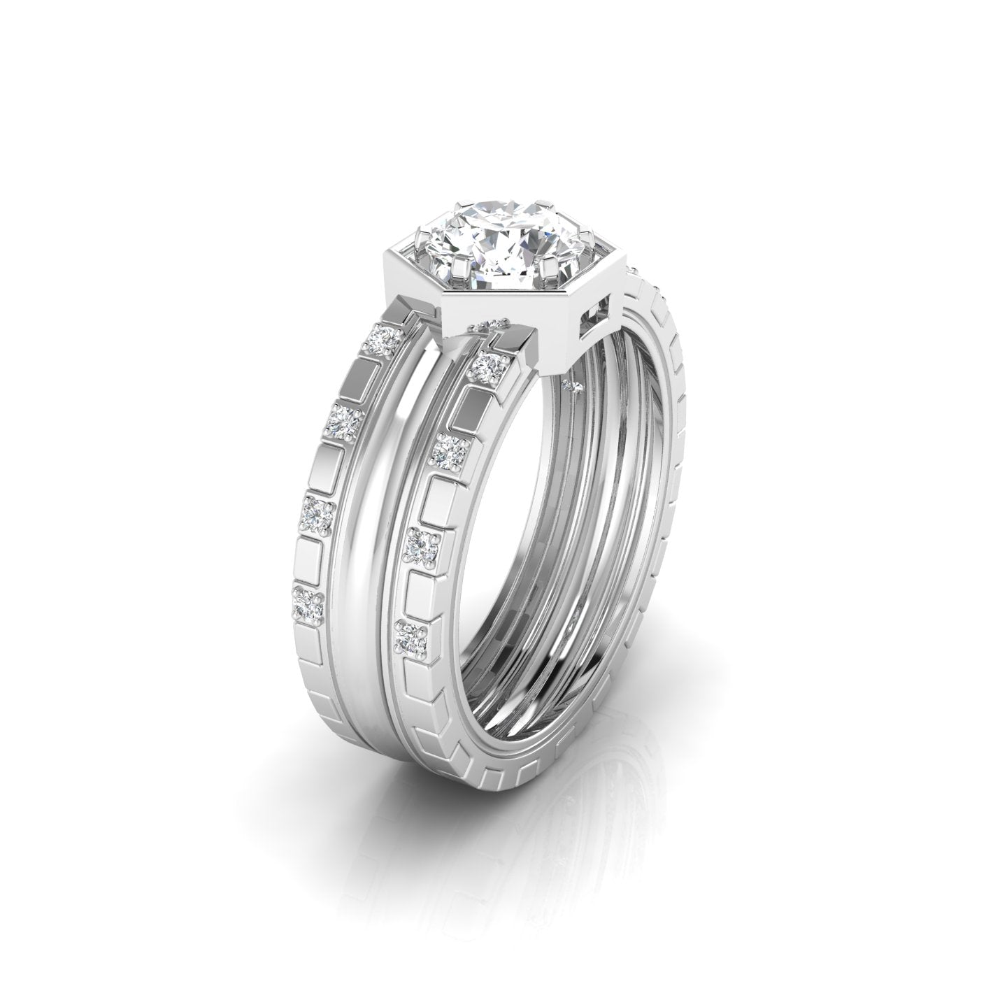 Modern Monarch Ring