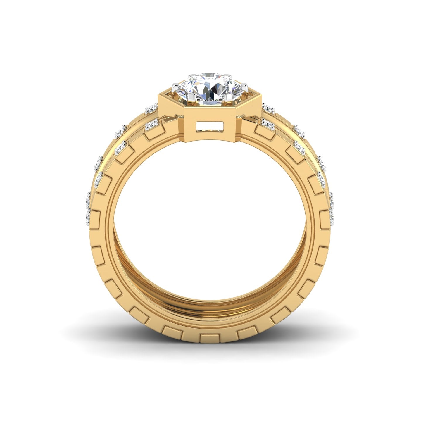 Modern Monarch Ring