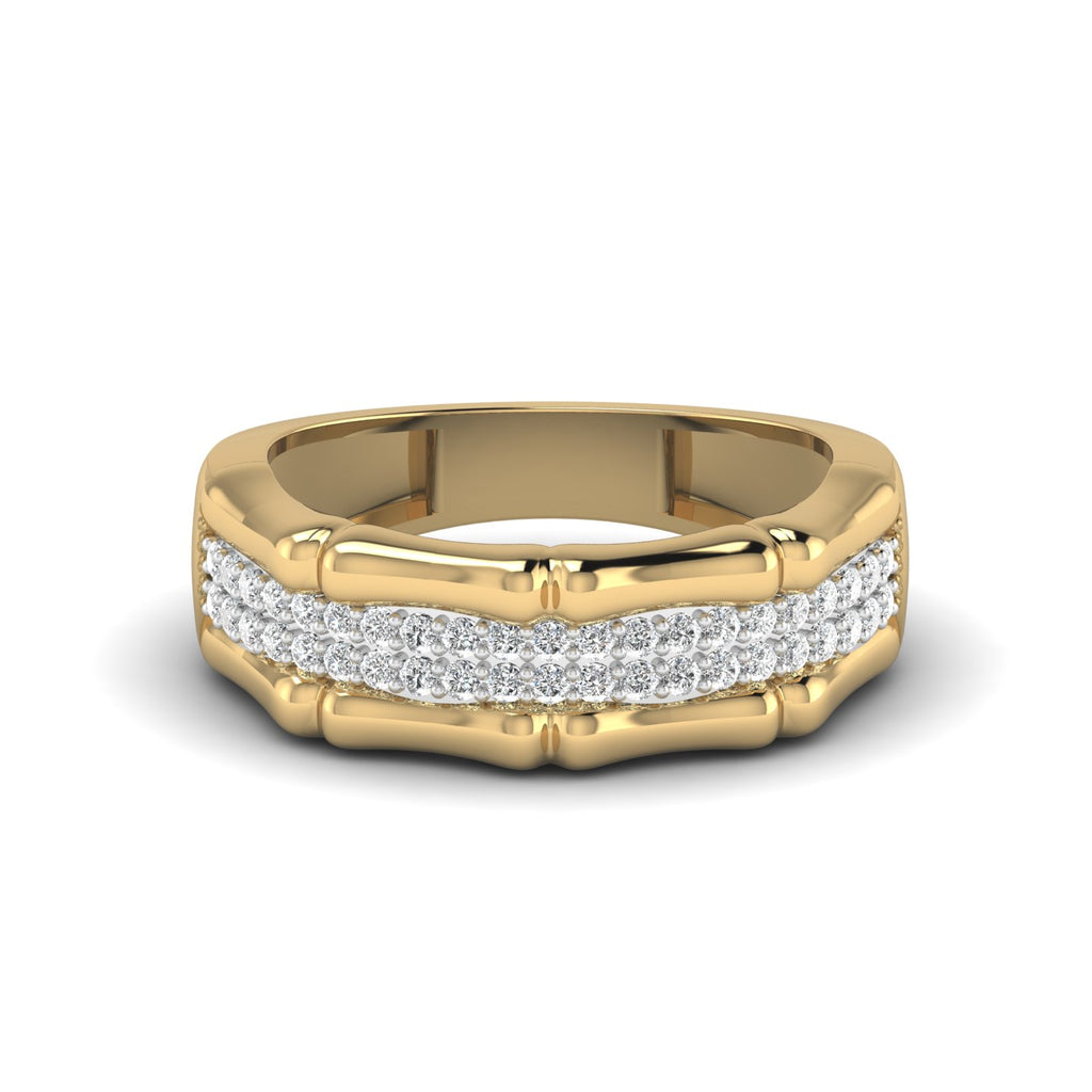 Bamboo Groove Ring