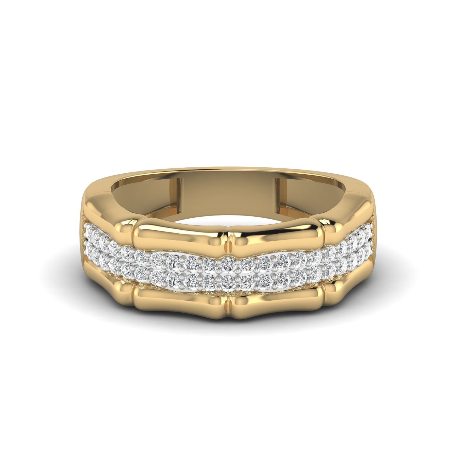Bamboo Groove Ring