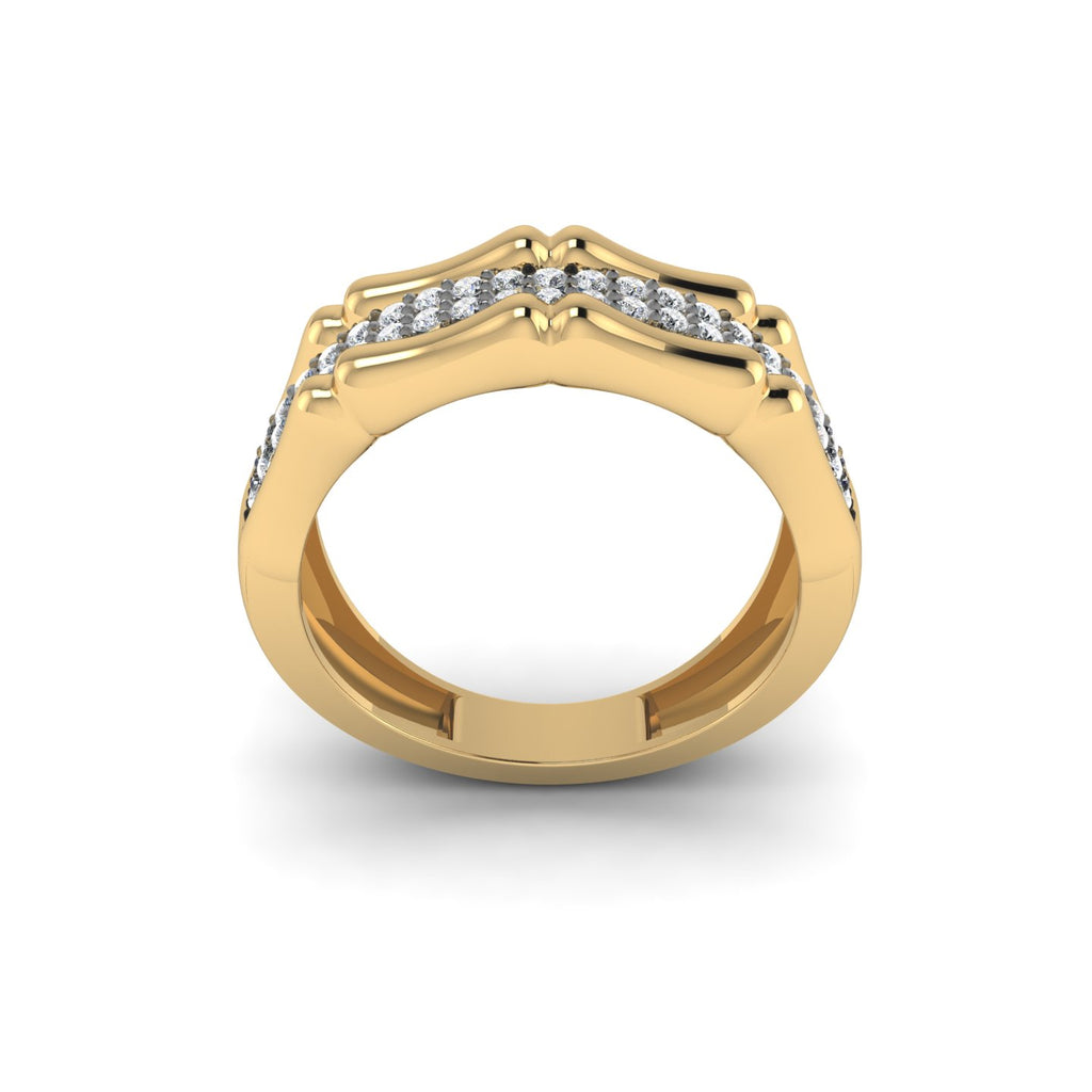 Bamboo Groove Ring