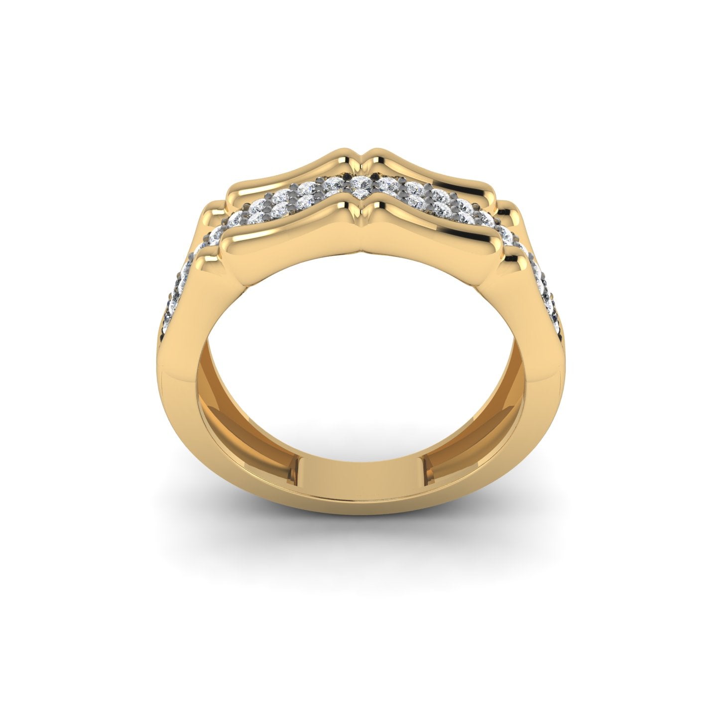 Bamboo Groove Ring