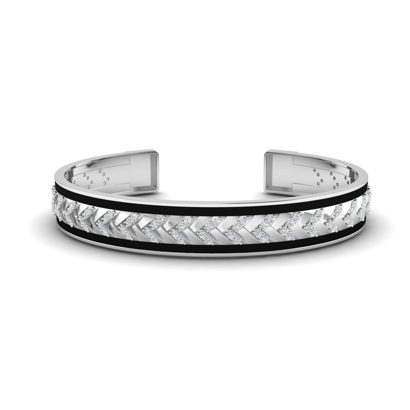 Men's Chevron Cuff Bracelet