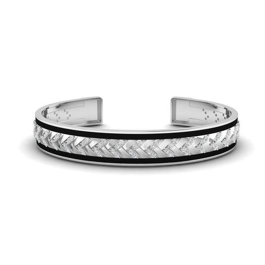 Men's Chevron Cuff Bracelet