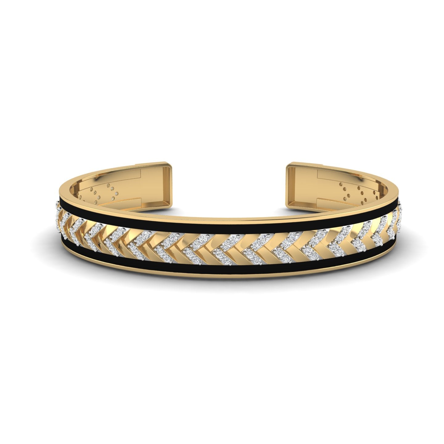 Men's Chevron Cuff Bracelet