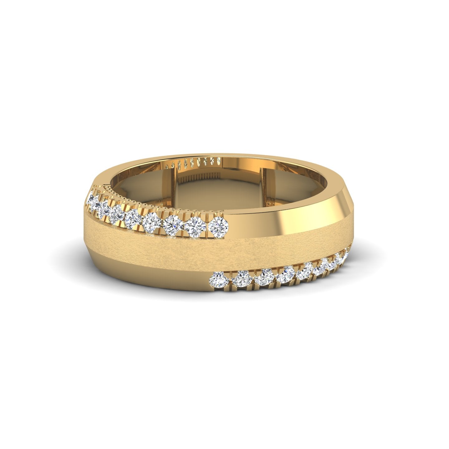 Dualist Band Ring