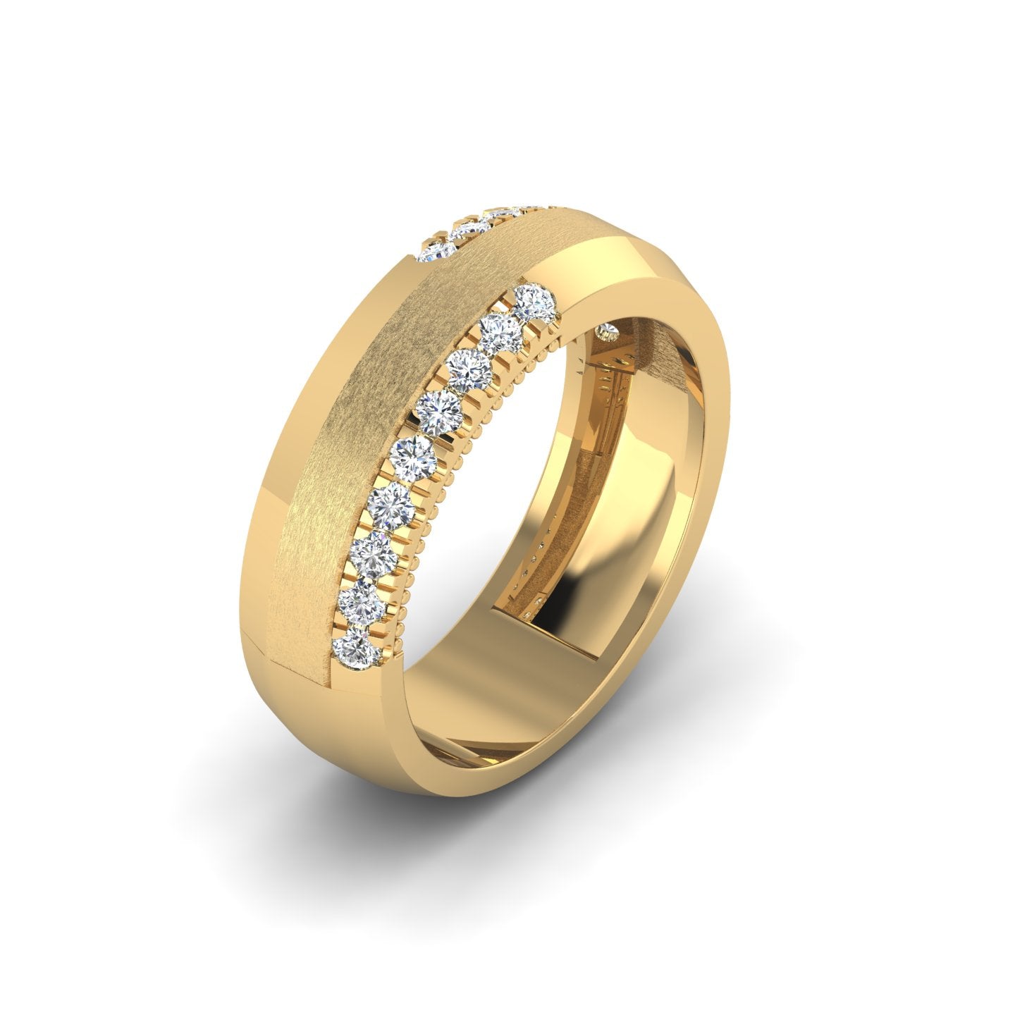 Dualist Band Ring