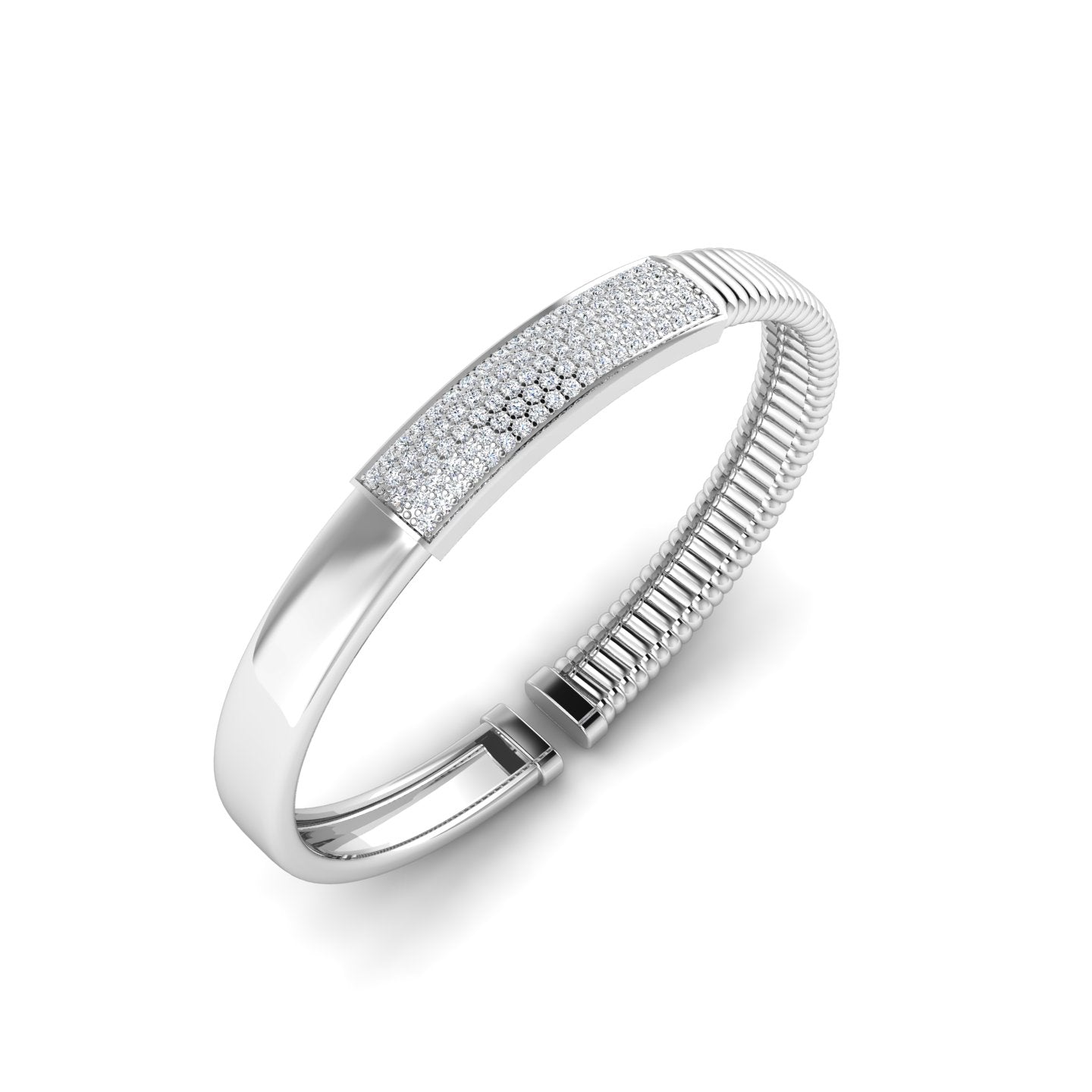 The Enigma Diamond Cuff