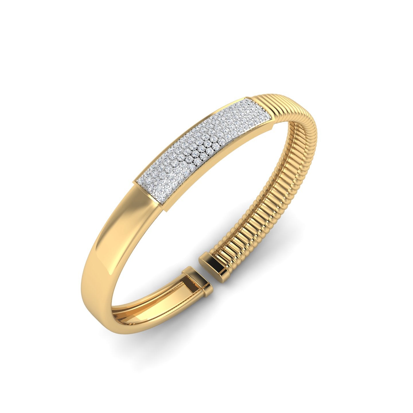The Enigma Diamond Cuff