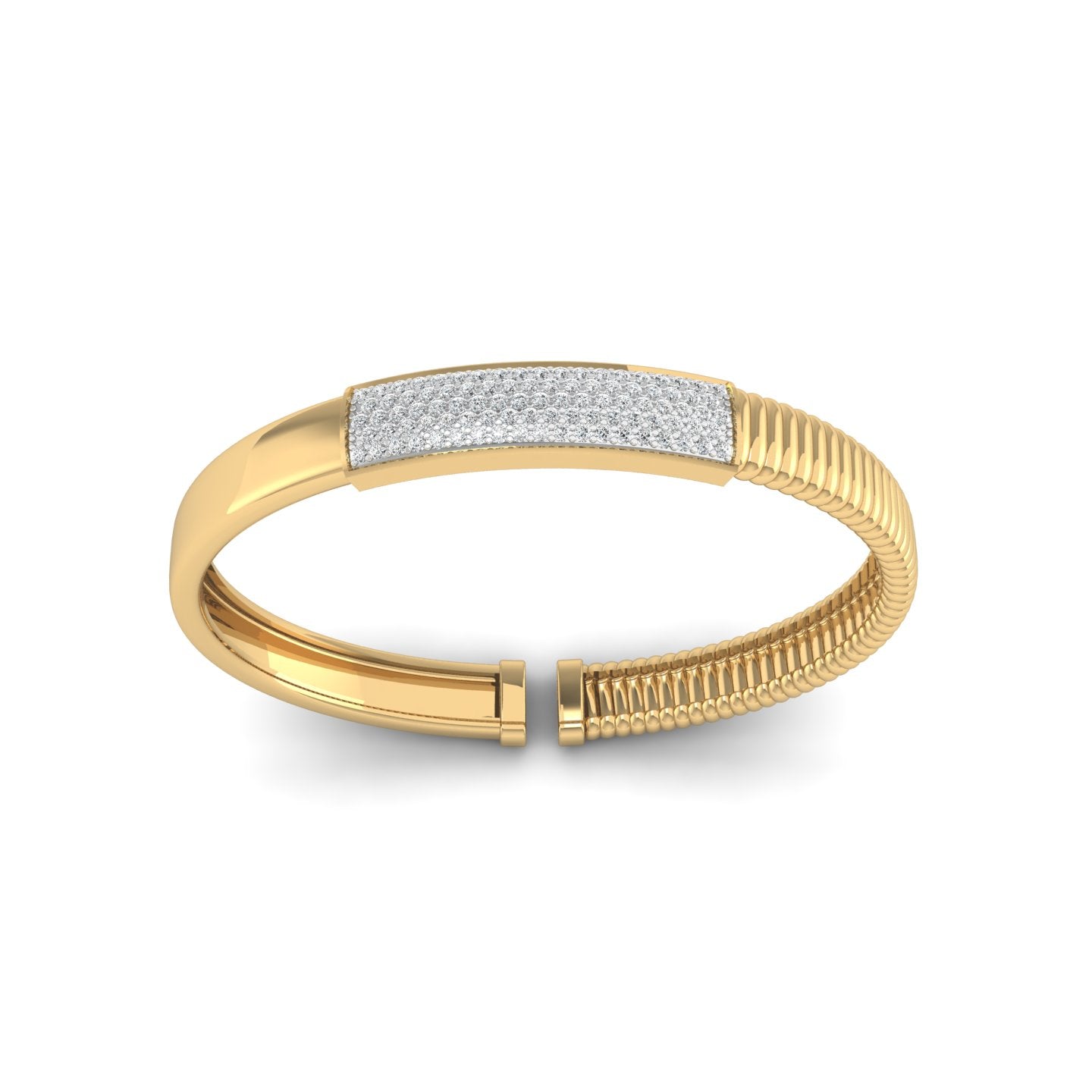 The Enigma Diamond Cuff