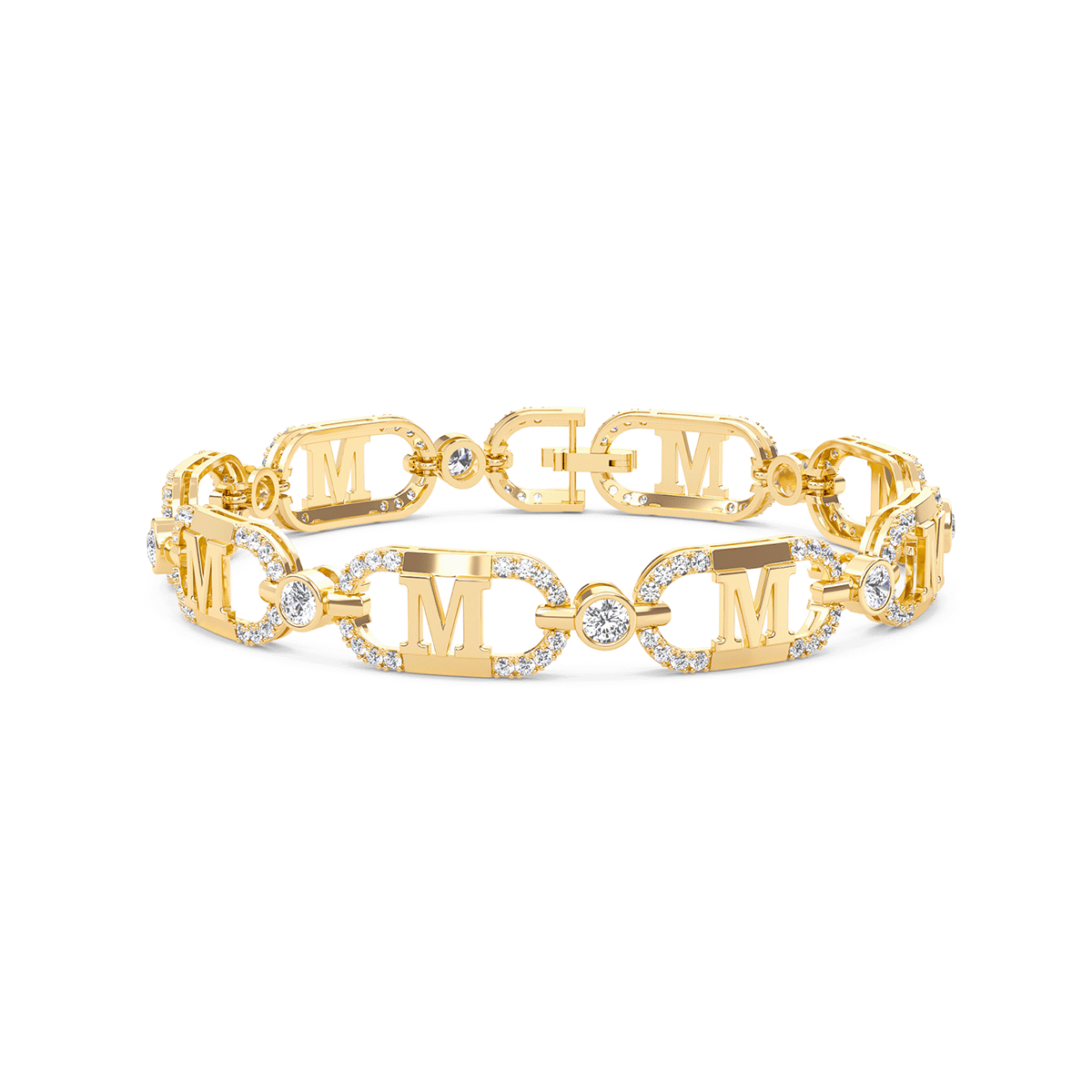 Monogram Diamond Bracelet