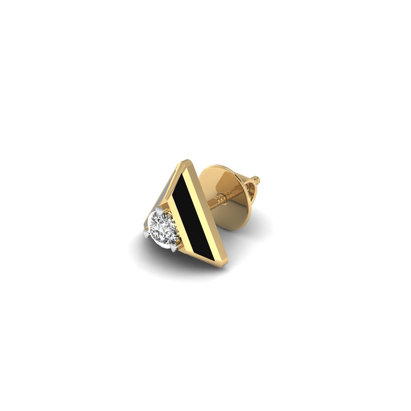 Triangular Twinkle Stud