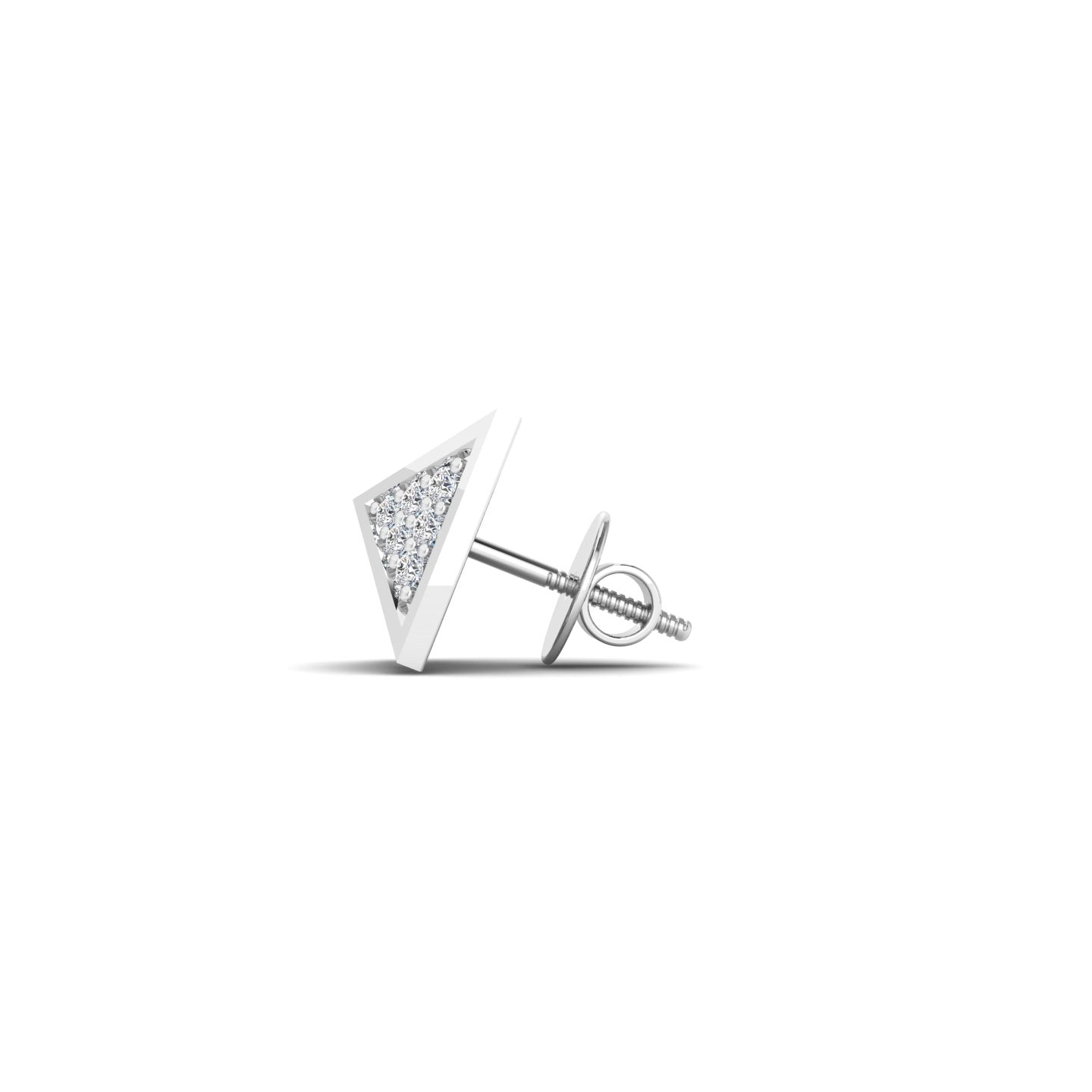 Pyramidal Pave Stud