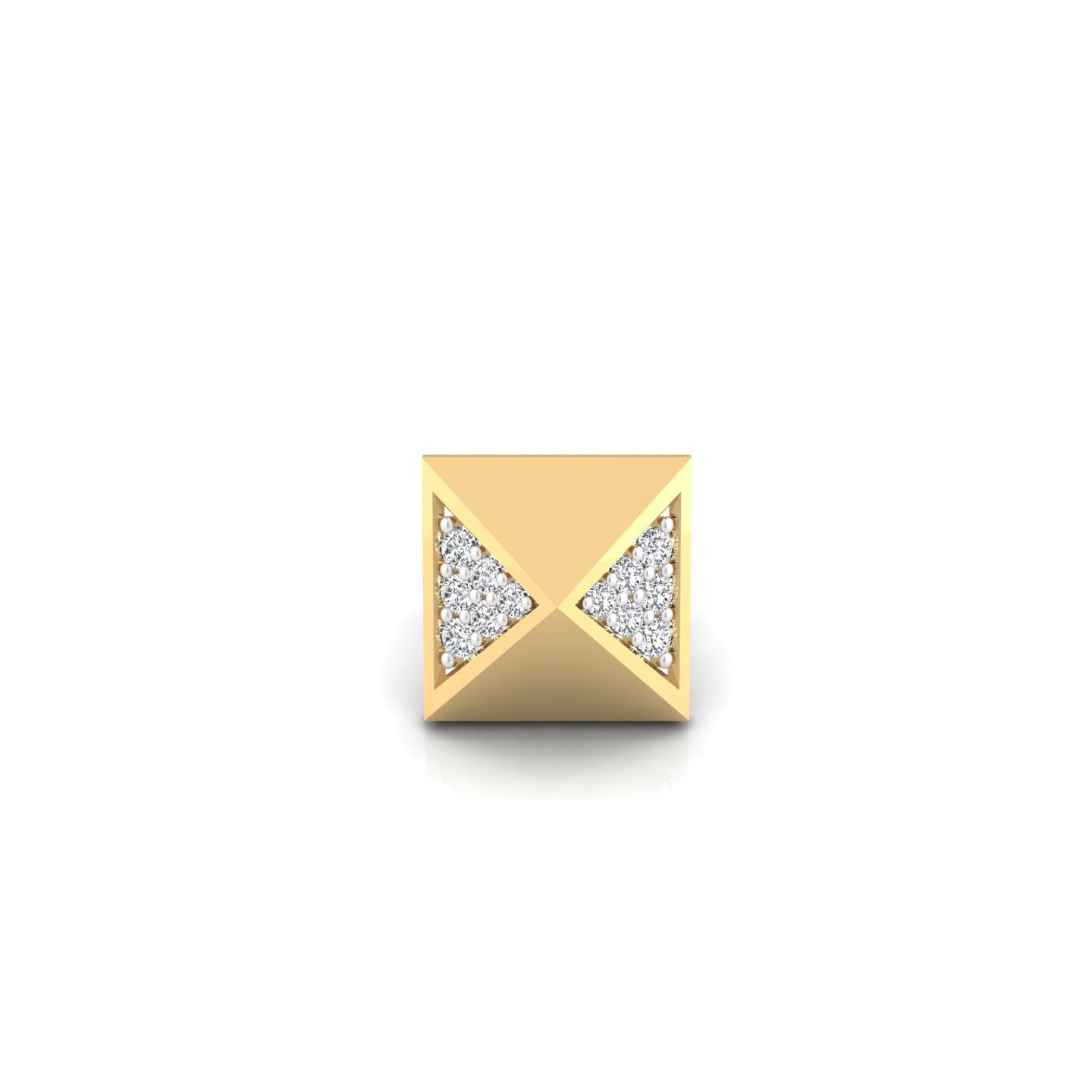 Pyramidal Pave Stud