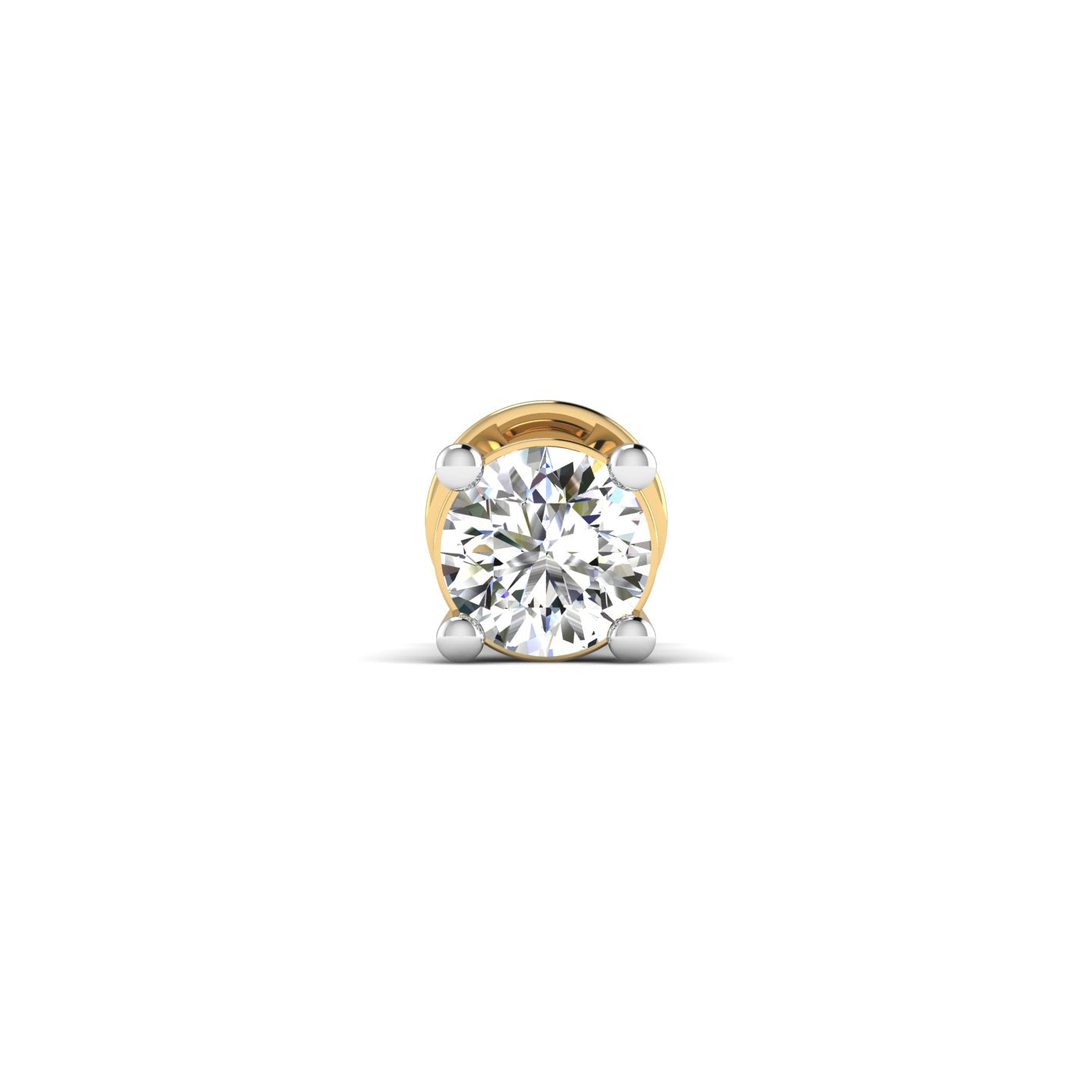 2 Carat The Solitaire Spark Stud