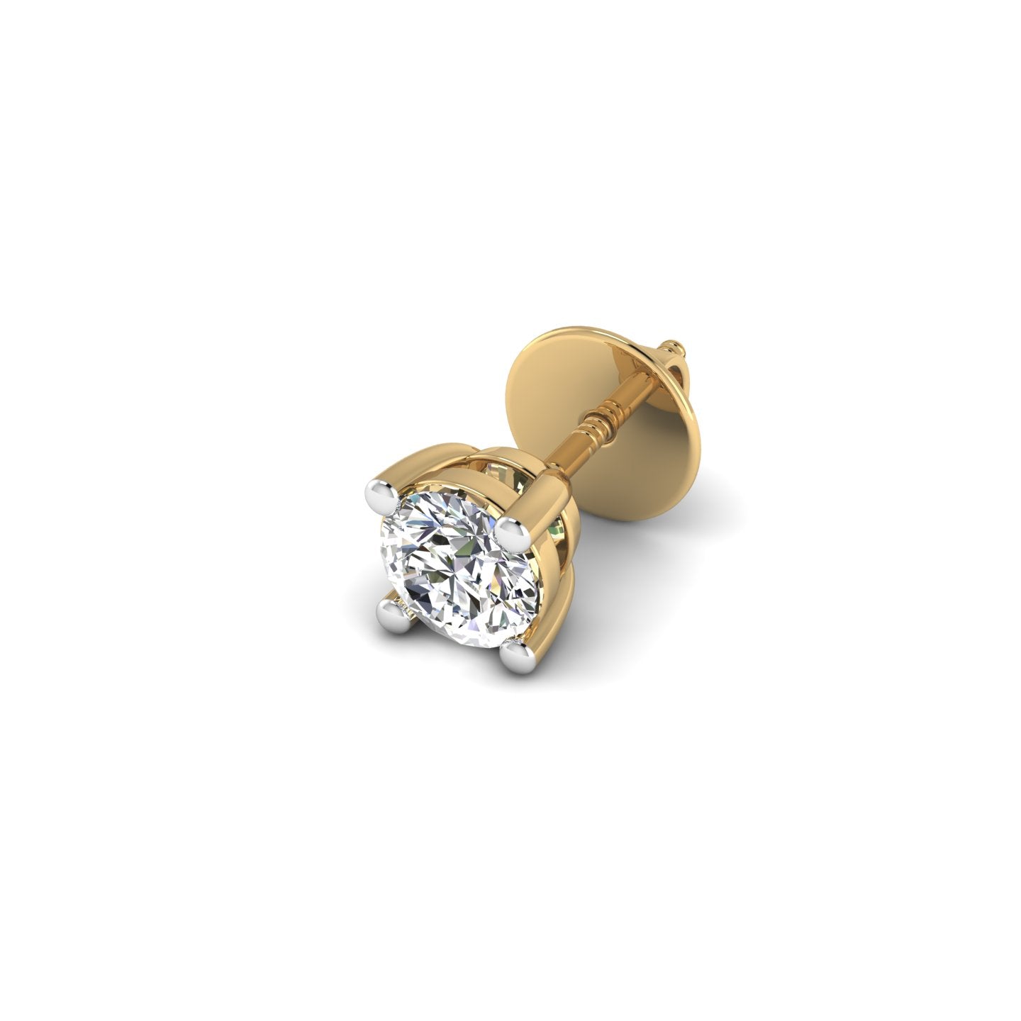 2 Carat The Solitaire Spark Stud