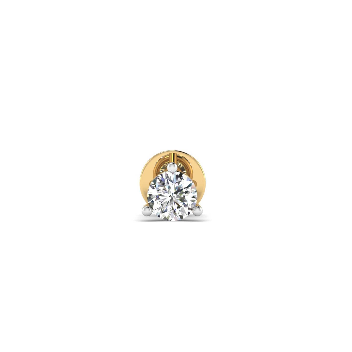 0.41 Carat Dazzling Solitaire Stud