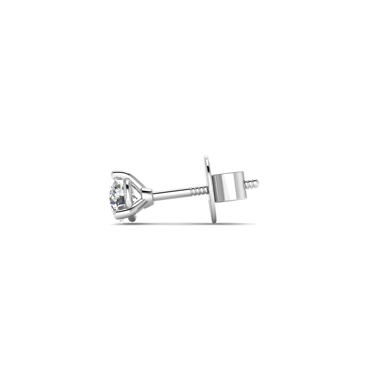 0.76 Carat Dazzling Solitaire Stud