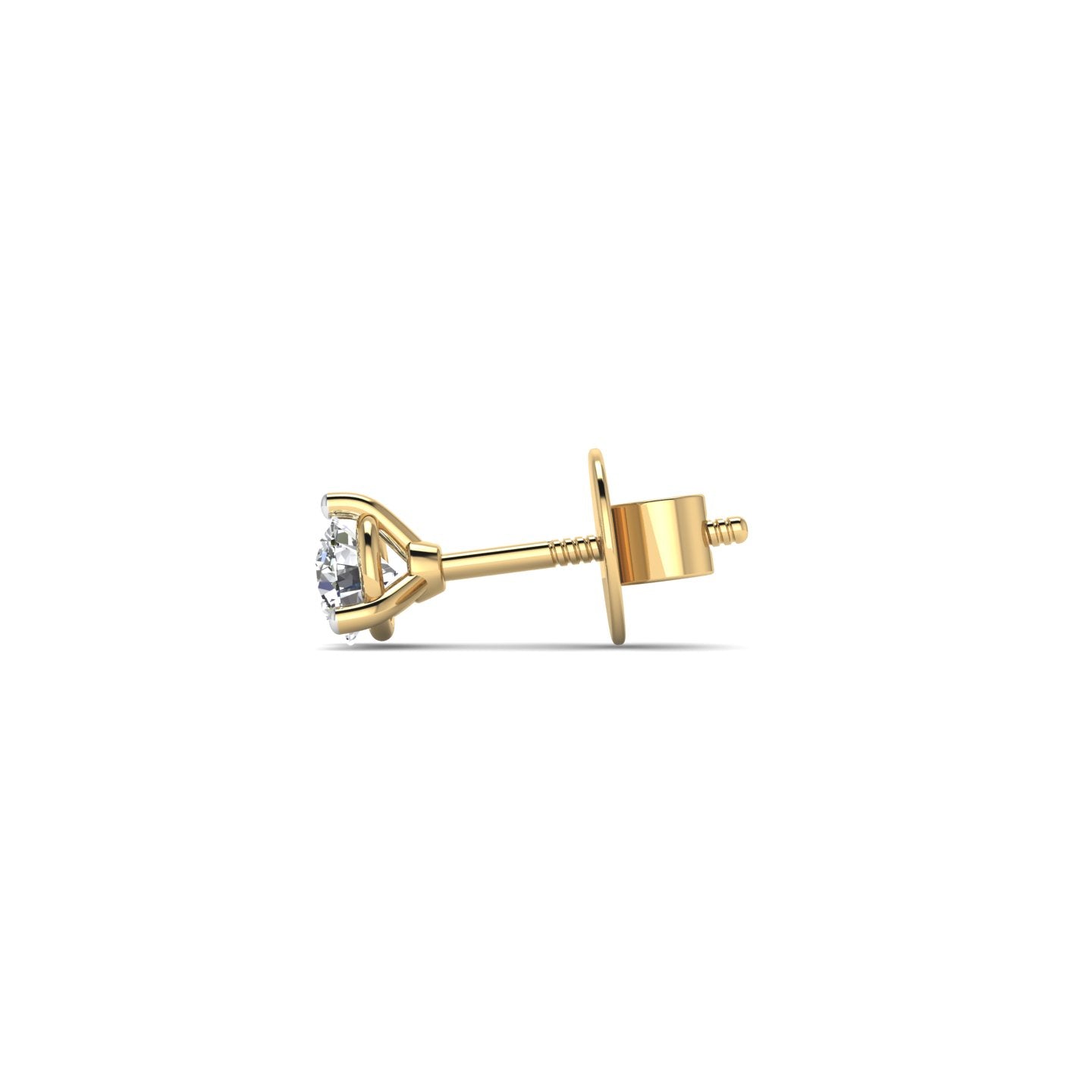 0.76 Carat Dazzling Solitaire Stud