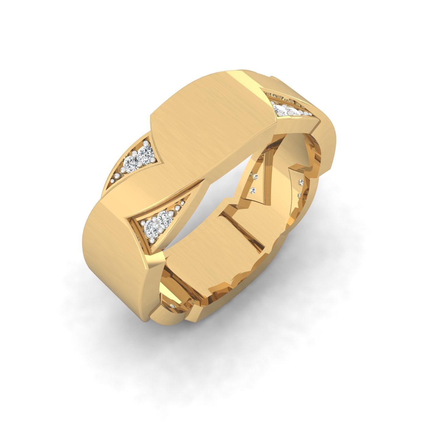 Enduring Groove Ring