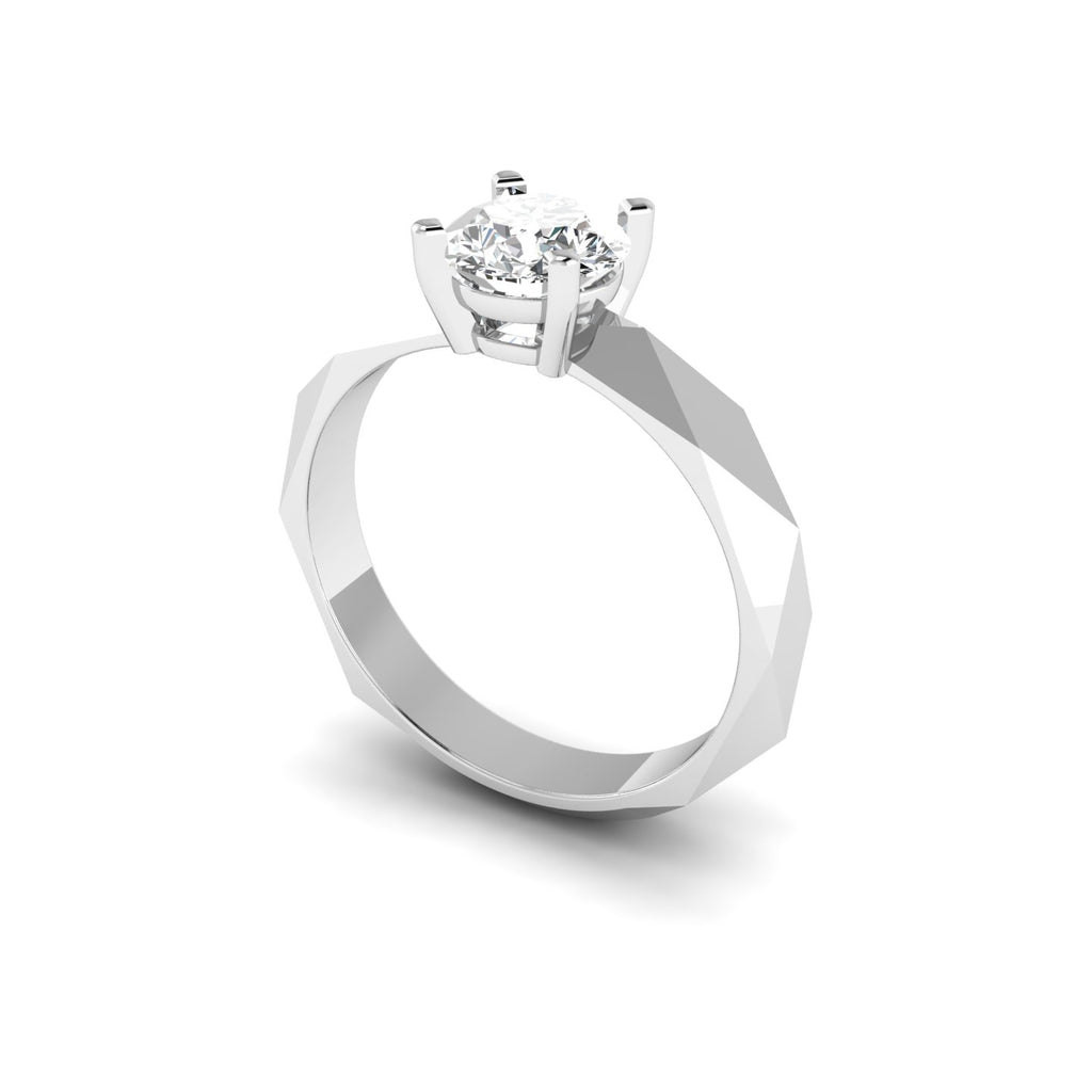 Regal Facet Ring