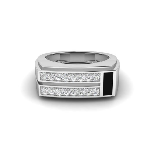 Noir Linea Ring