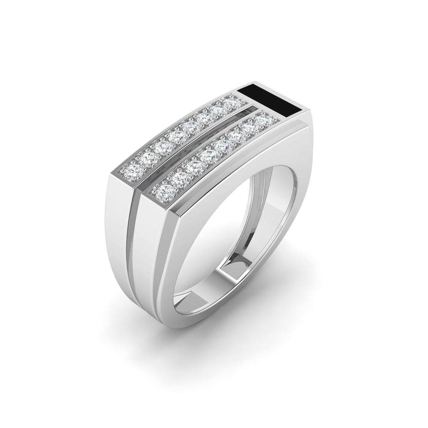 Noir Linea Ring