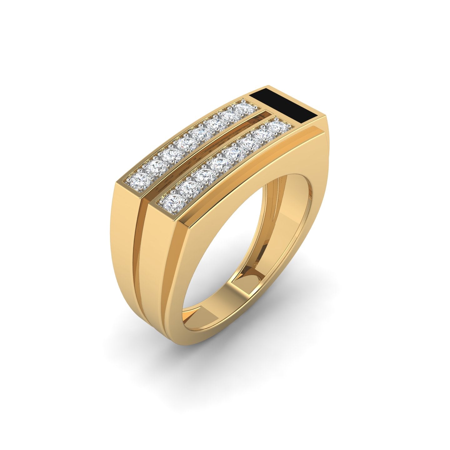Noir Linea Ring