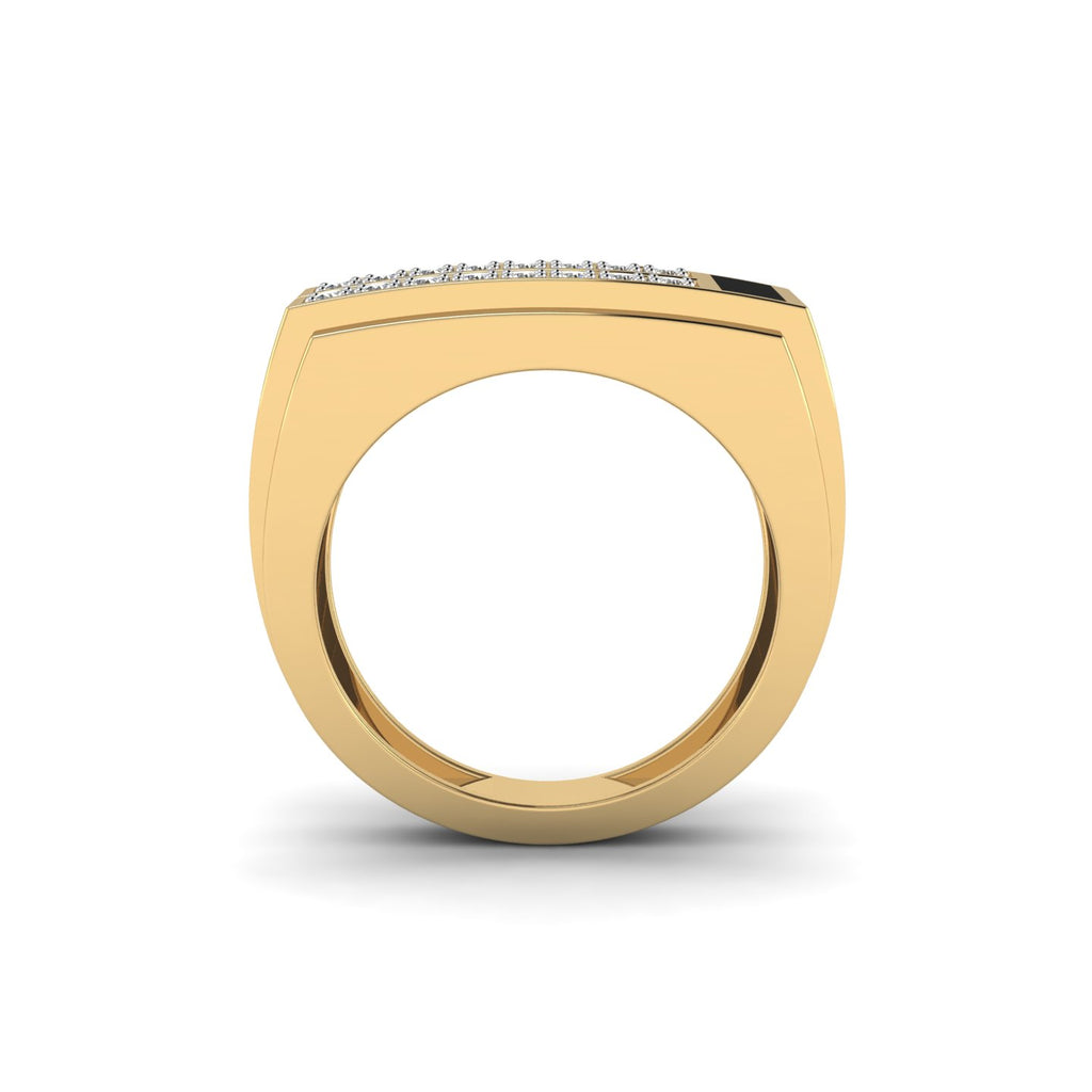 Noir Linea Ring