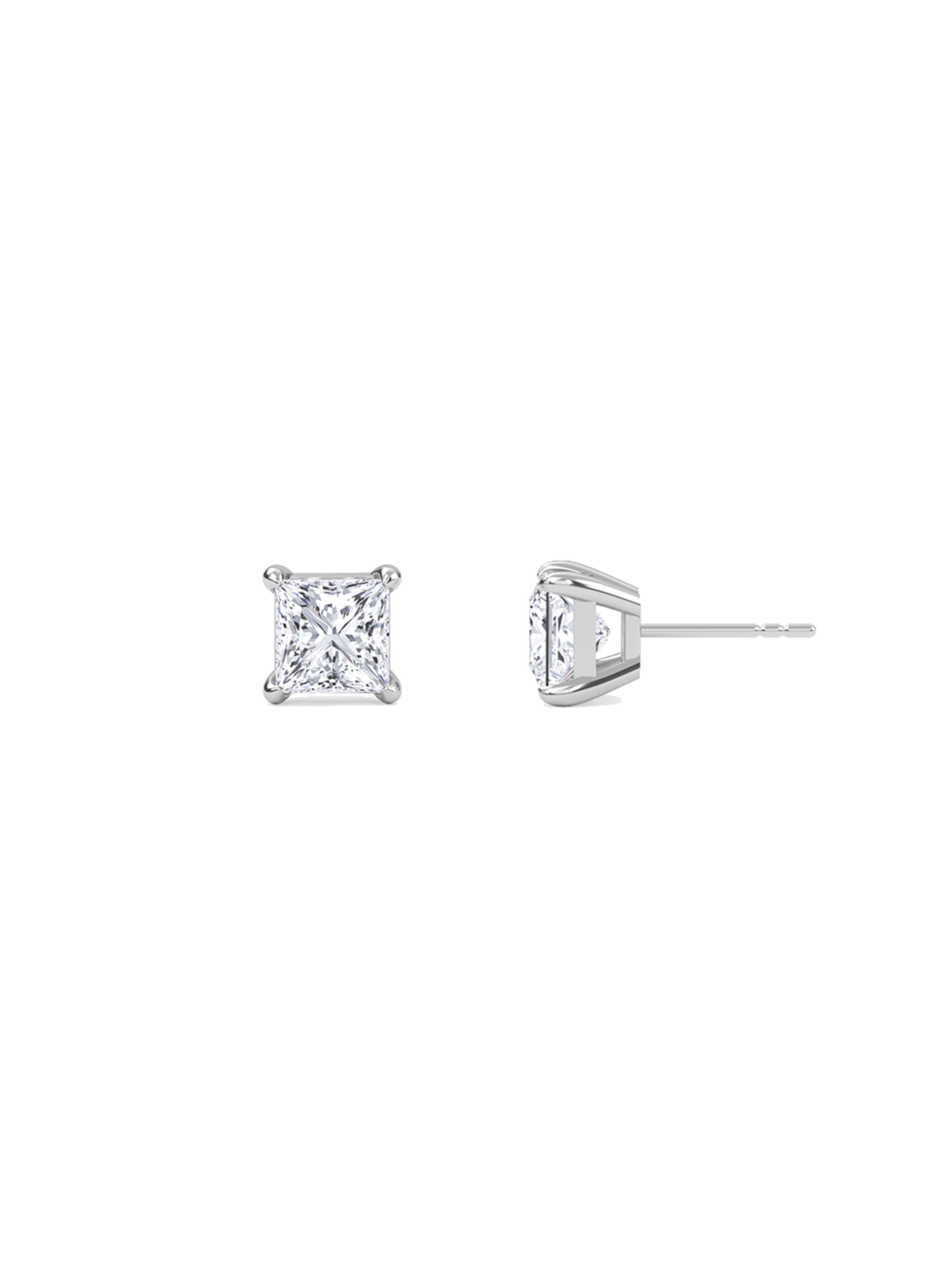 Classic Solitaire Earrings