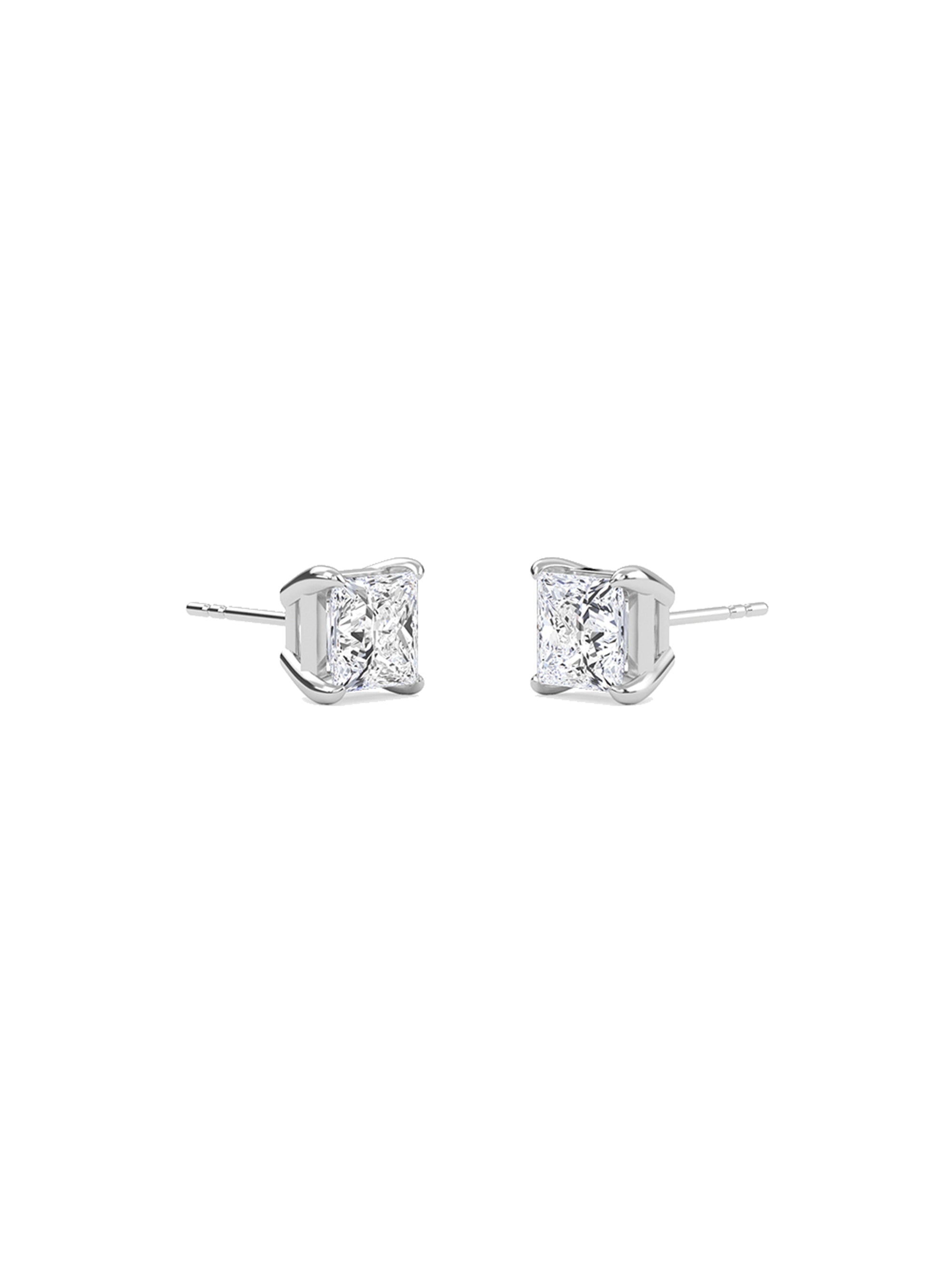 Classic Solitaire Earrings