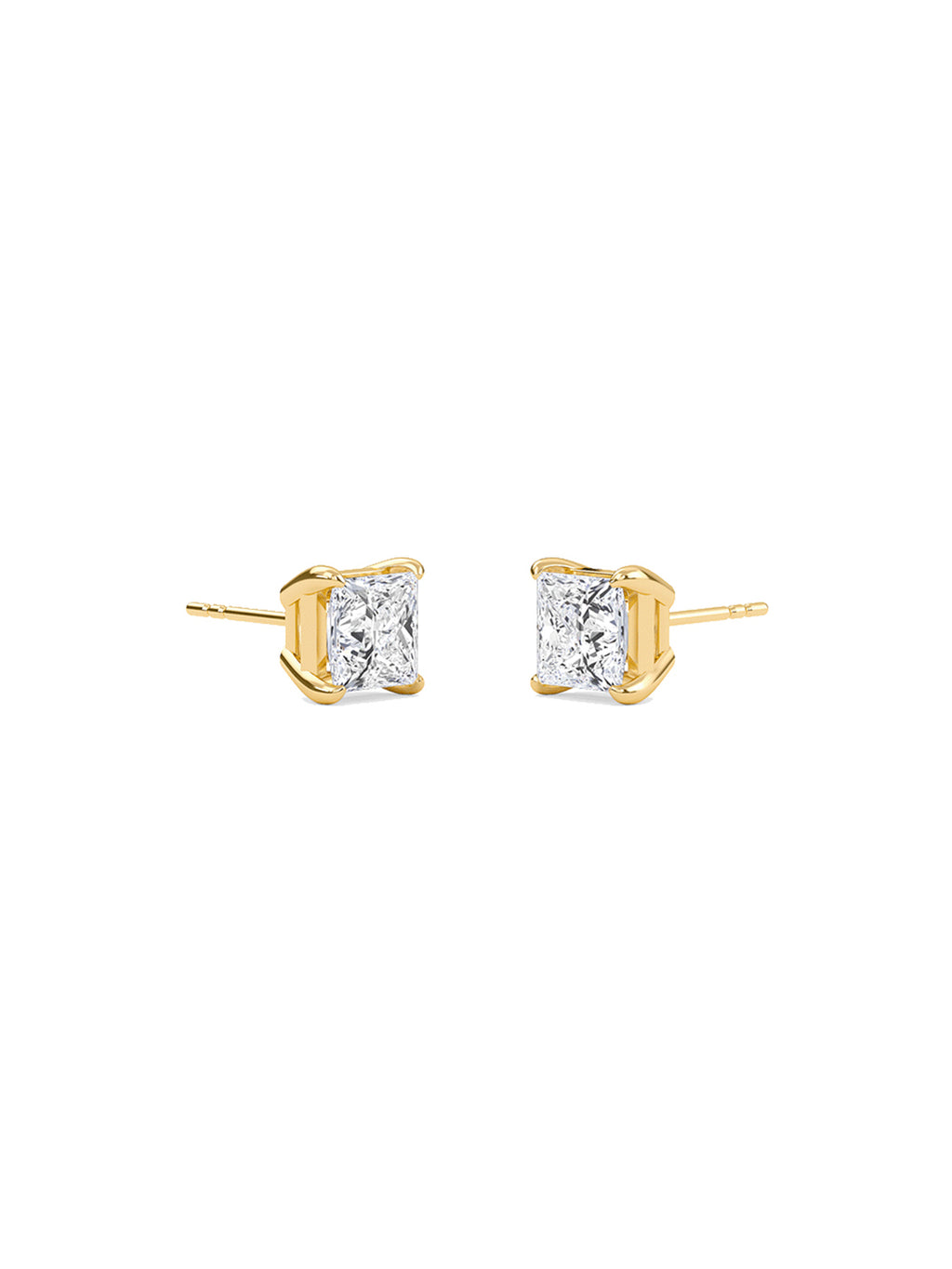 Classic Solitaire Earrings