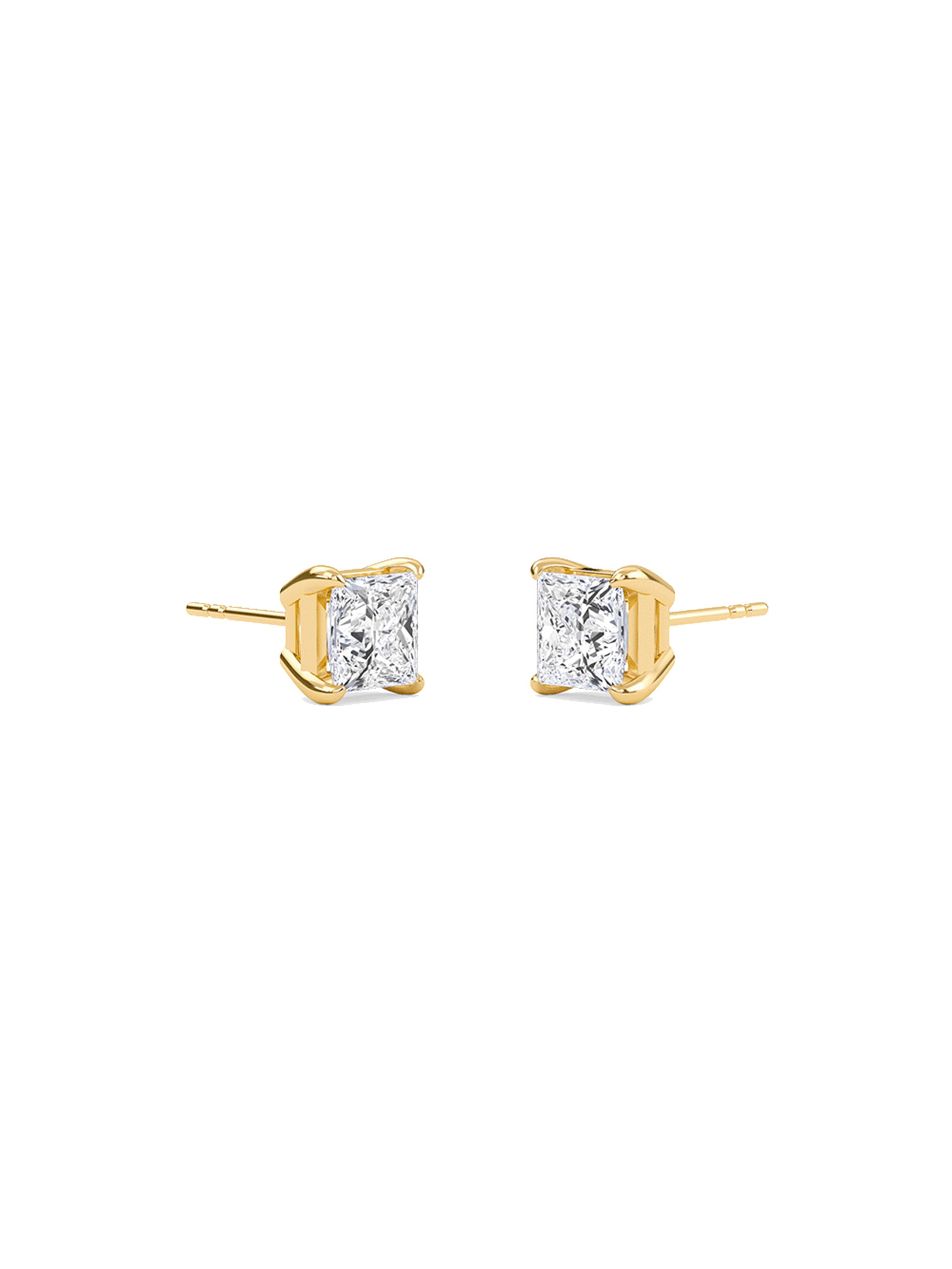 Classic Solitaire Earrings