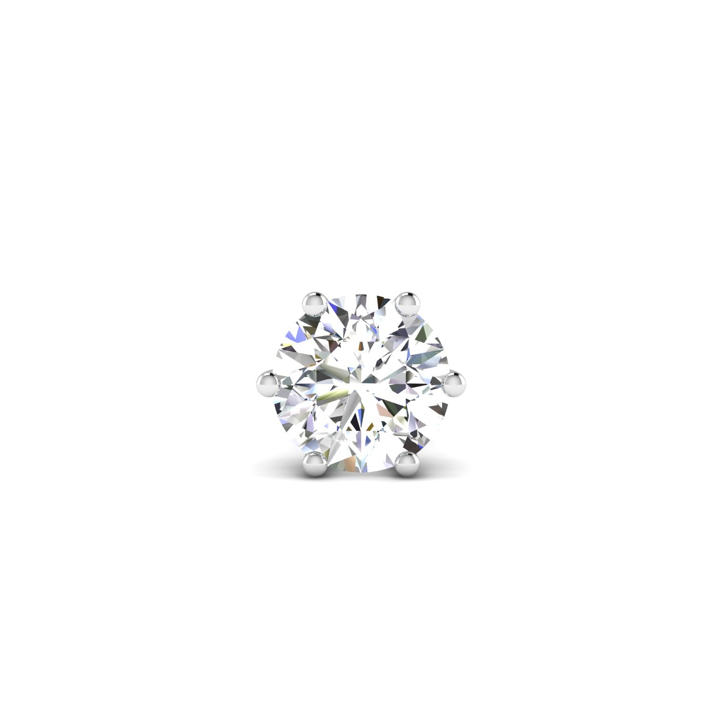 2 Carat The Grand Solitaire Stud