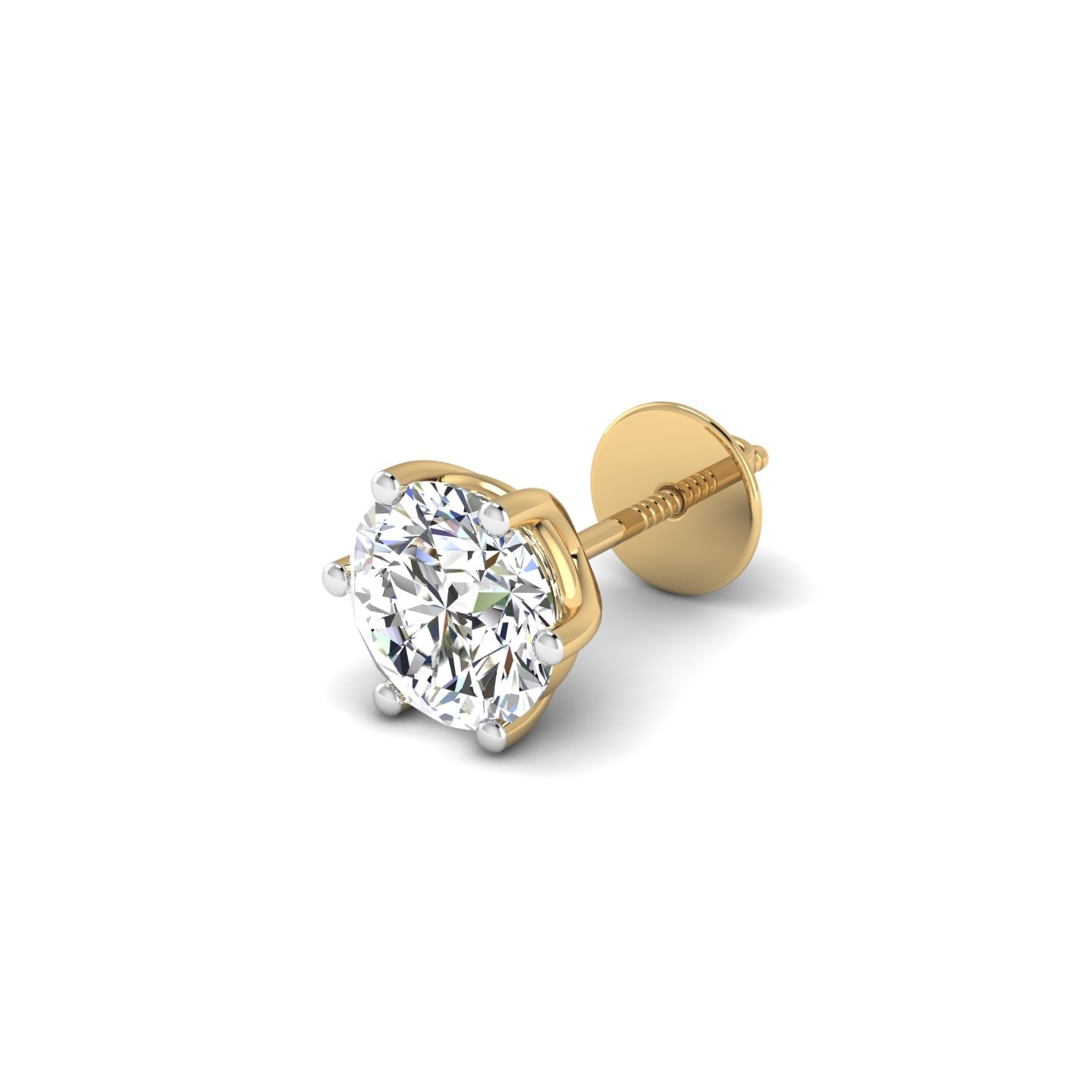2 Carat The Grand Solitaire Stud