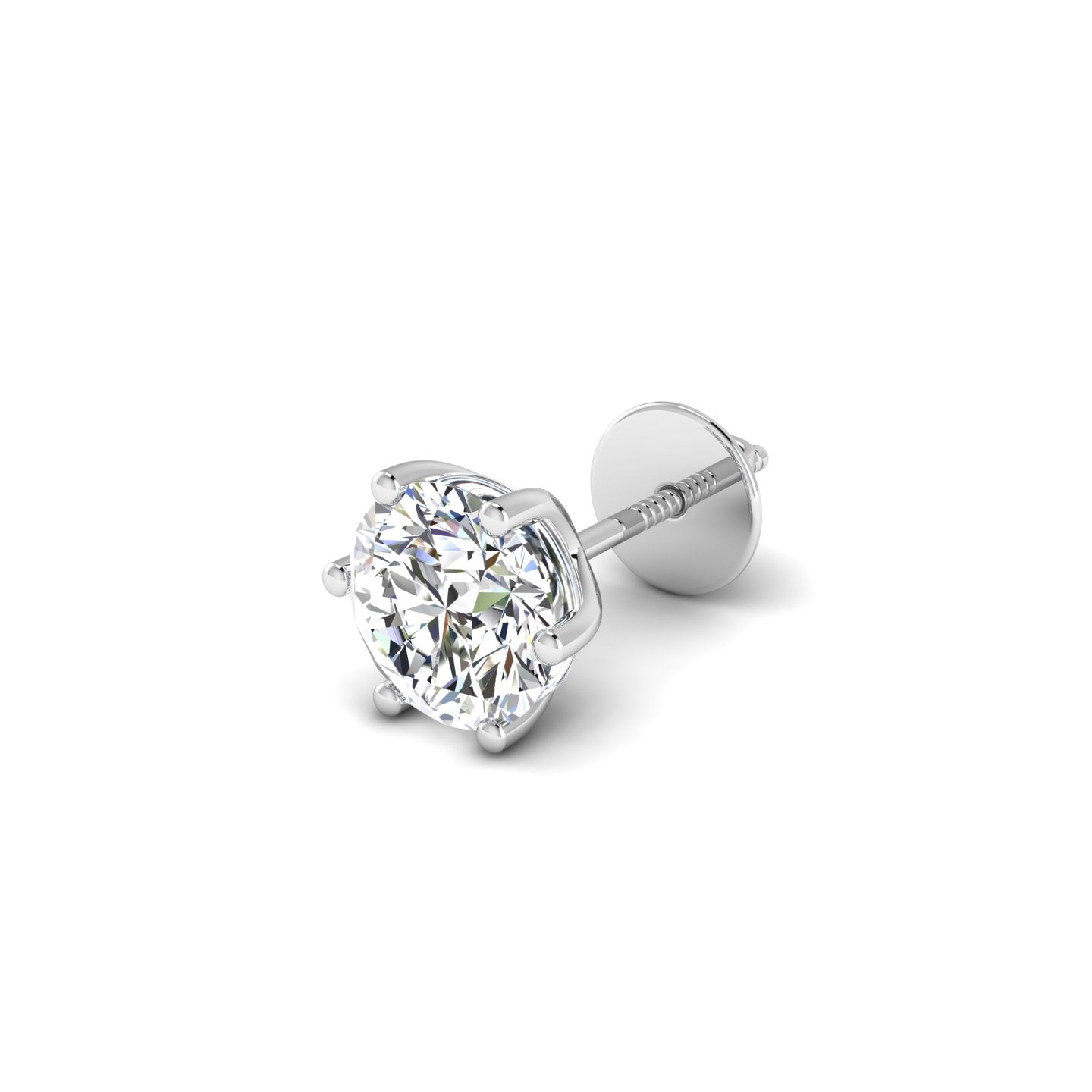 2 Carat The Grand Solitaire Stud
